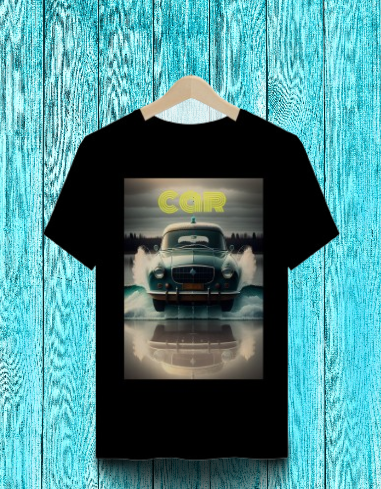 Camisa masculina carro Antigo