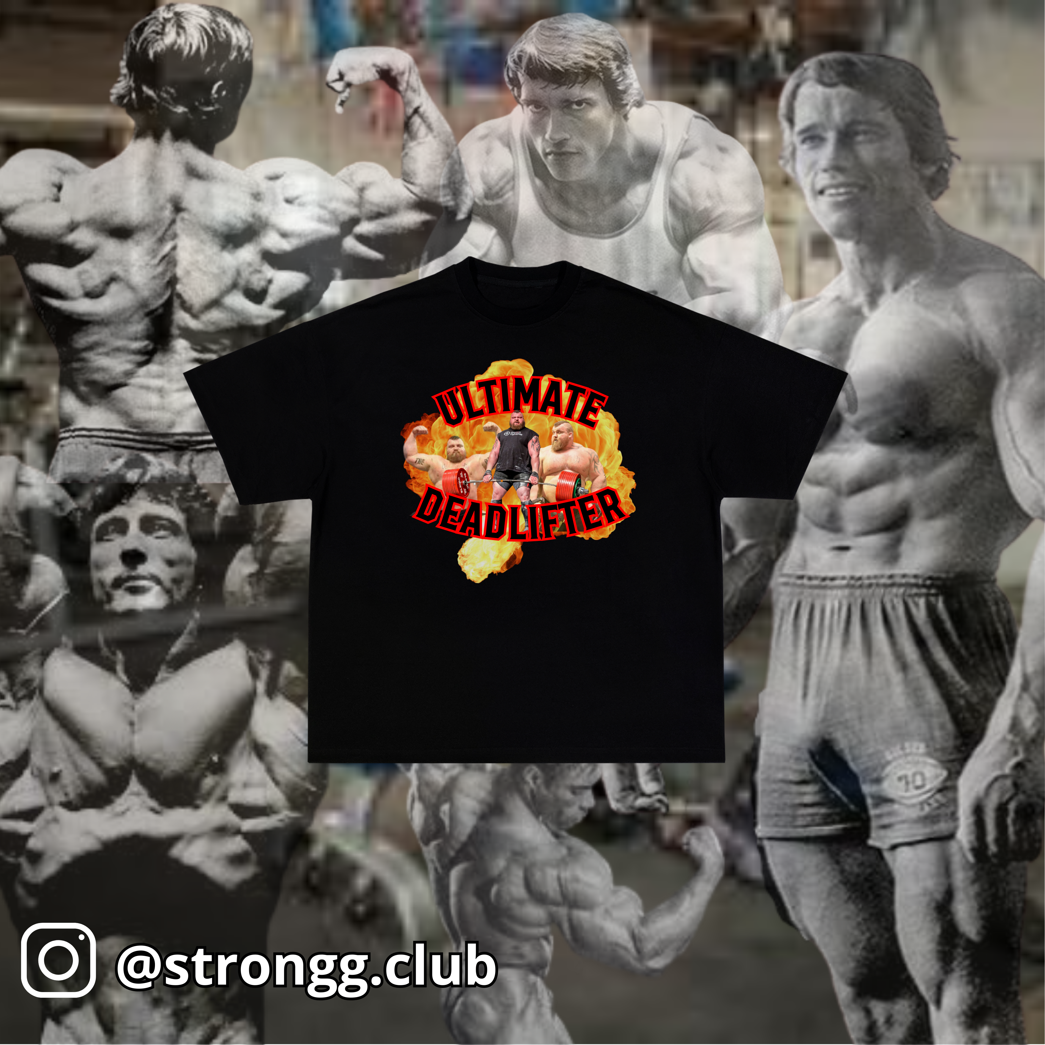 Camiseta Eddie Hall (ULTIMATE DEADLIFTER)