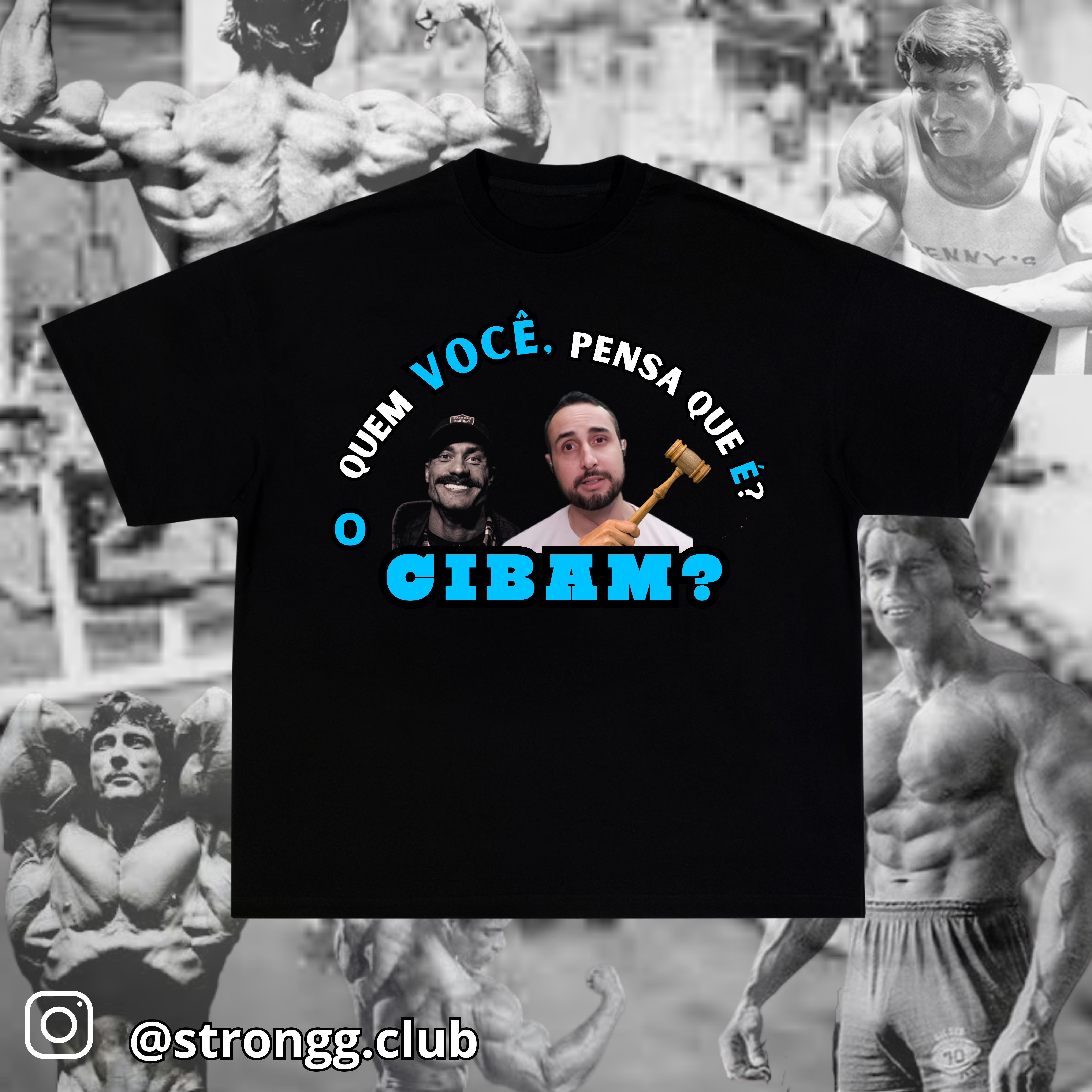 Camiseta Rodrigo Góes (Quem Você, pensa que é?)