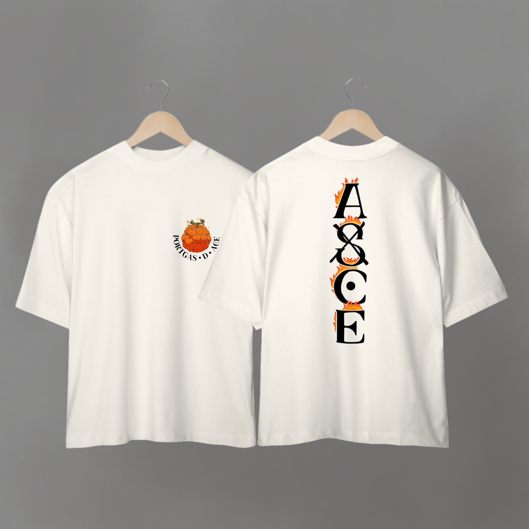*Camiseta Oversized Ace