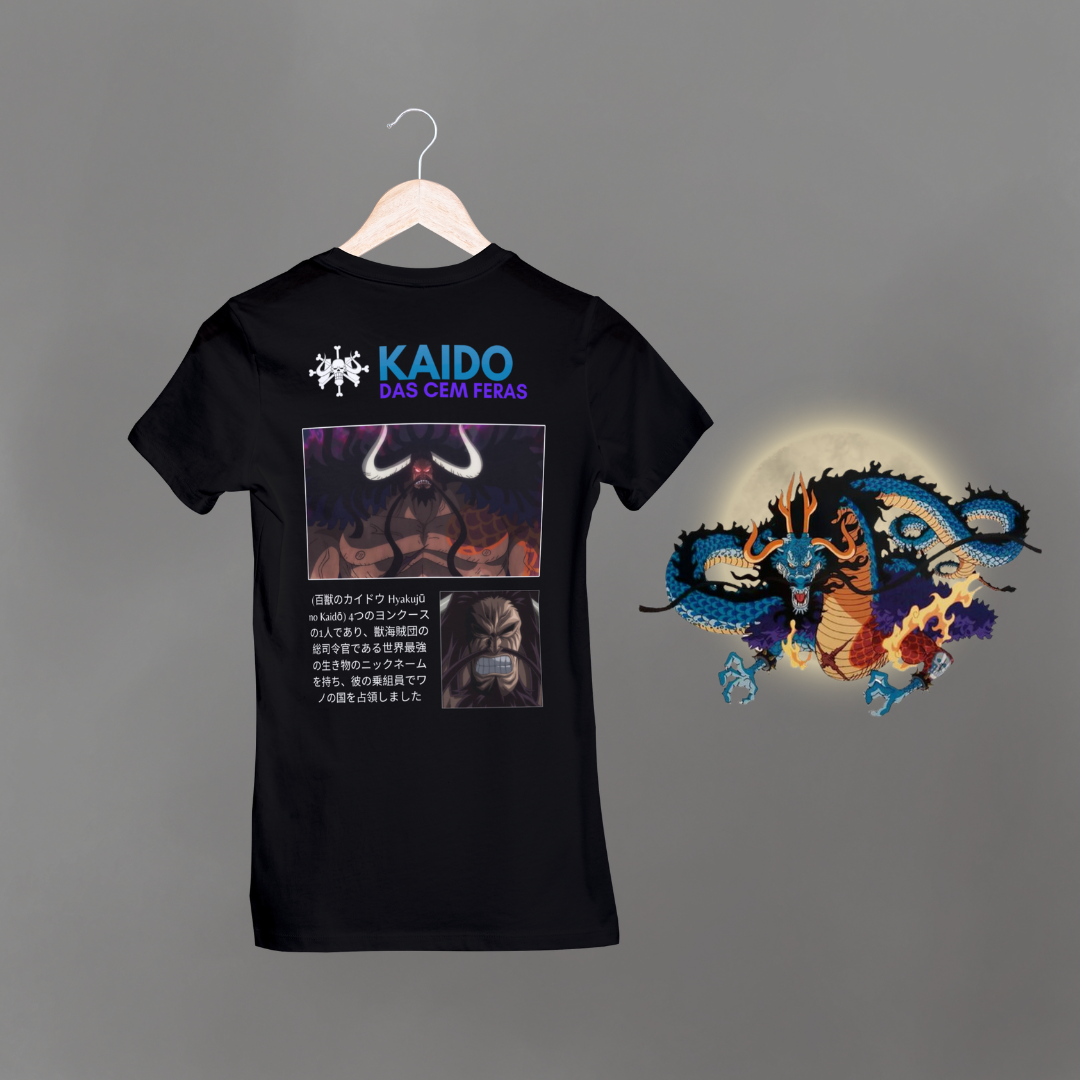 Camiseta Kaido das Cem Feras