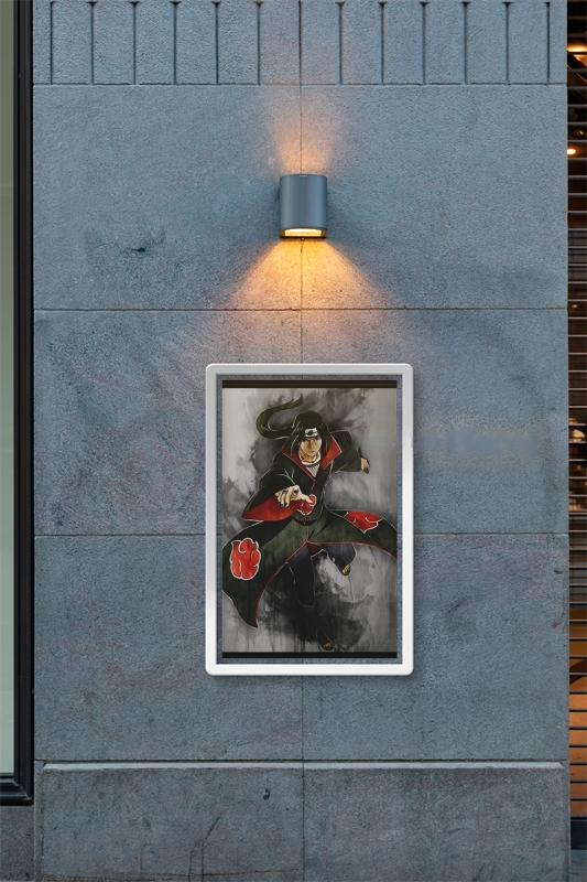 Poster retrato do Itachi Uchiha