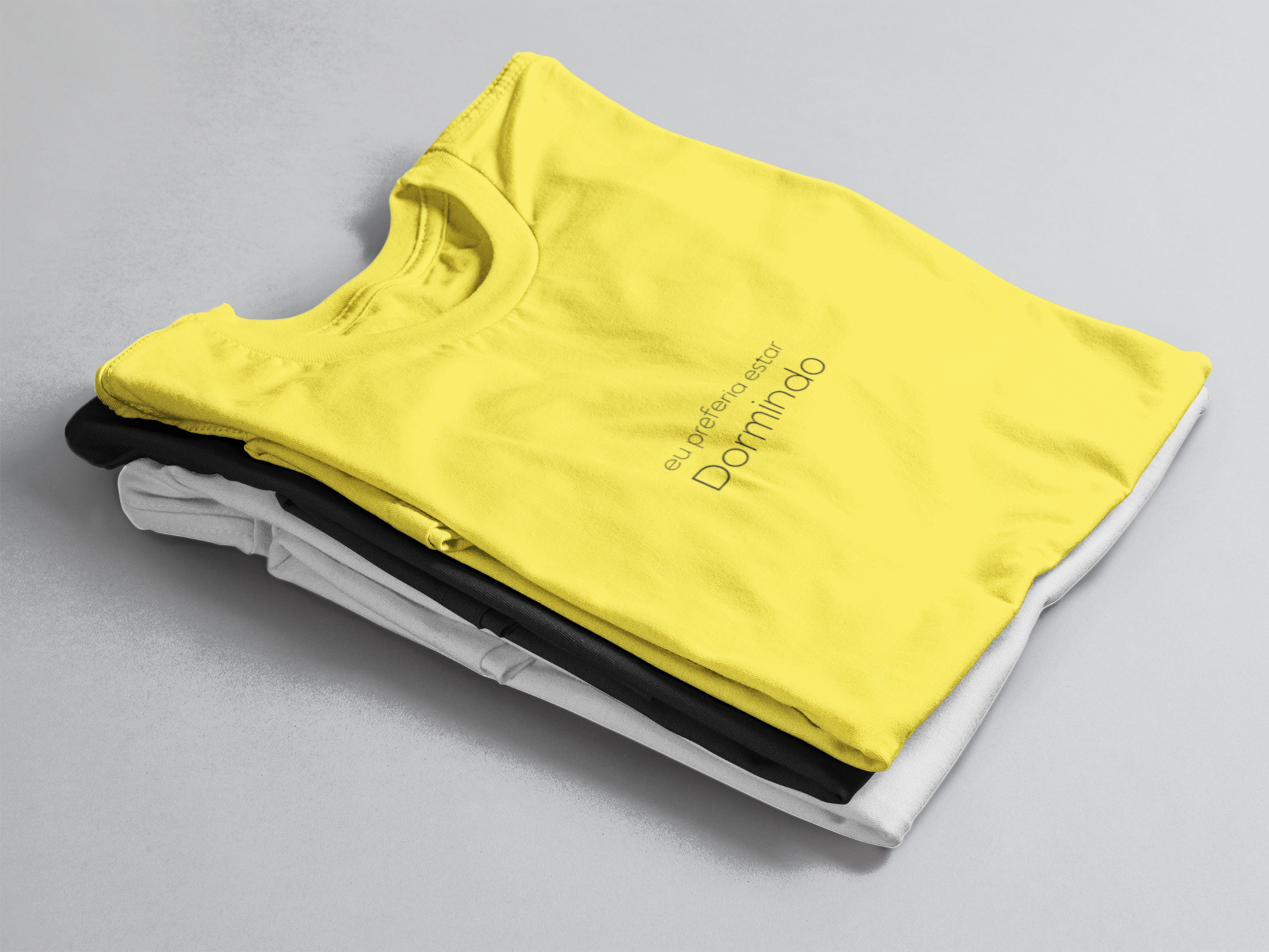 Tshirt - eu preferia estar dormindo