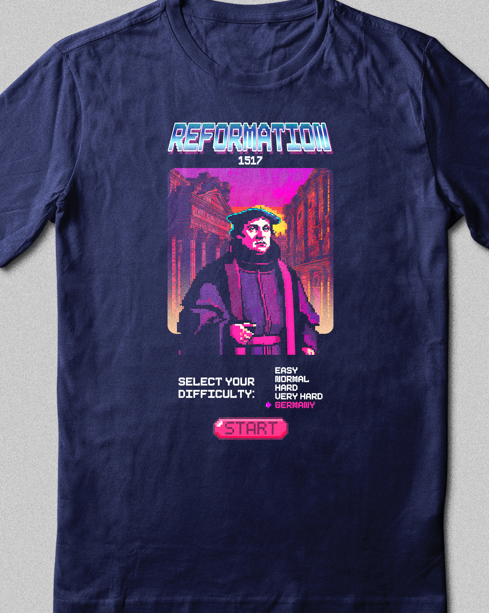 Lutero Pixel Art | Masculina