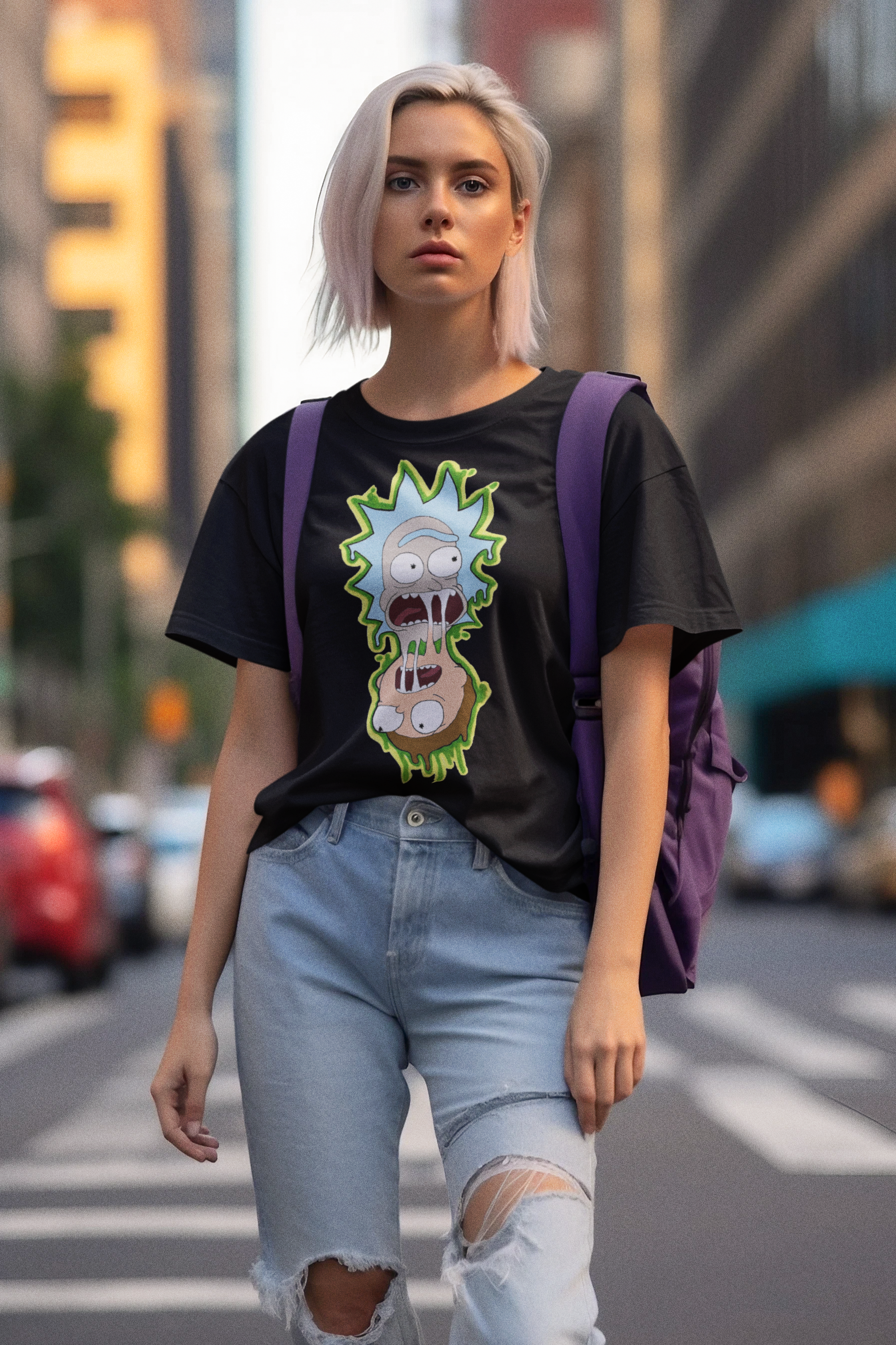 Camisa Rick and Morty