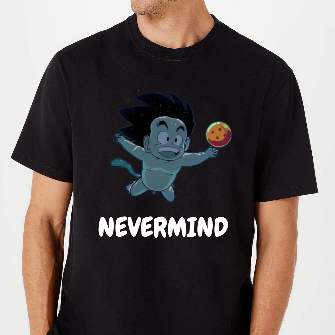 Camisa Goku Nevermind