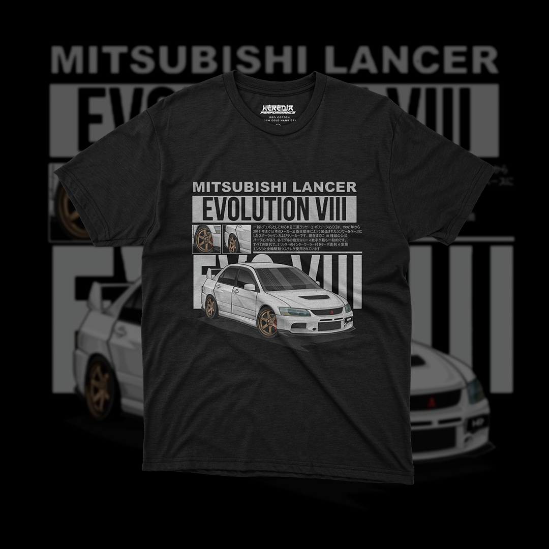 Camiseta Mitsubishi Lancer Evolution vIII