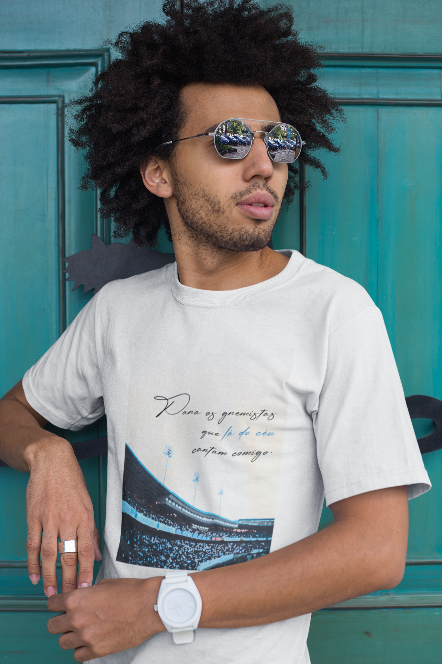 Camiseta Gremistas lá do céu - Clara