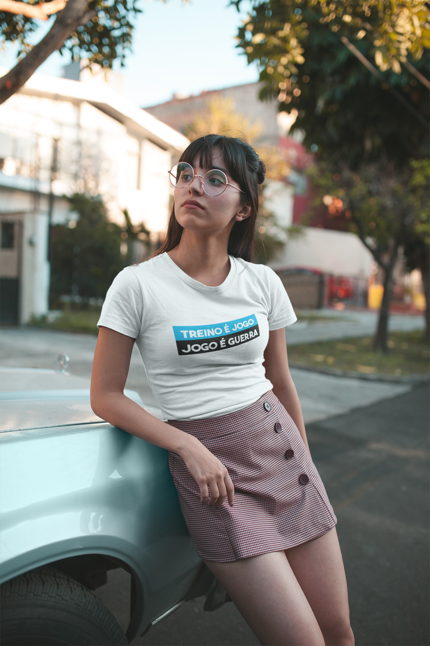 Baby Look Treino é Jogo