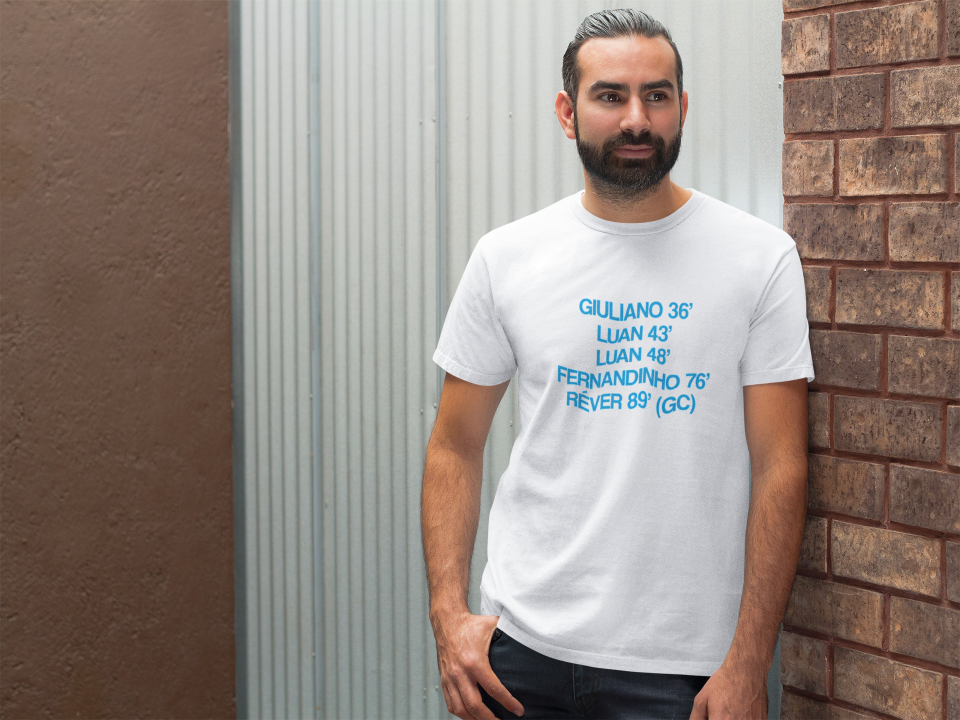 Camiseta Grenal 407 - Estampa Azul