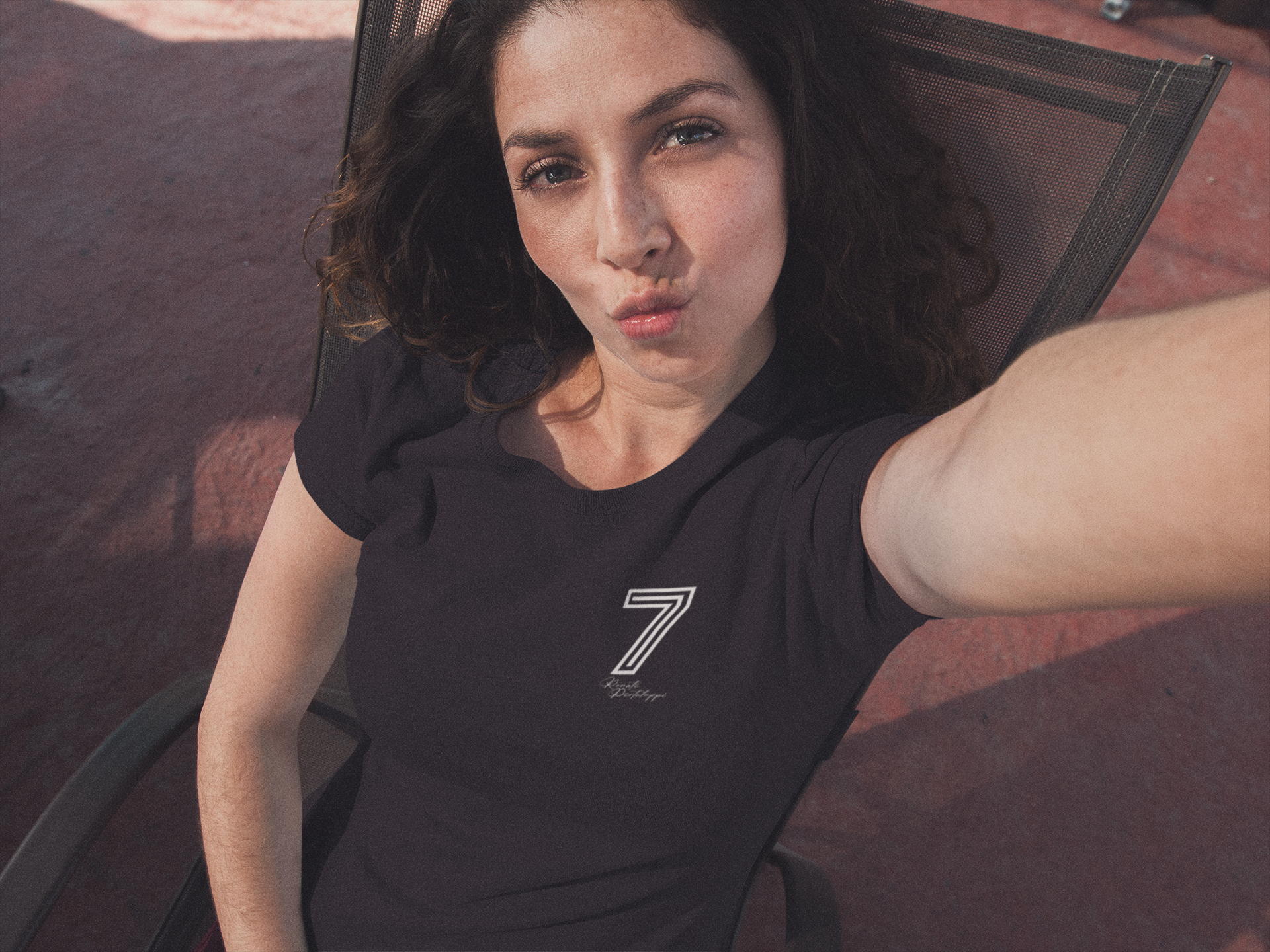 Baby Look 7 Renato - Estampa Branca