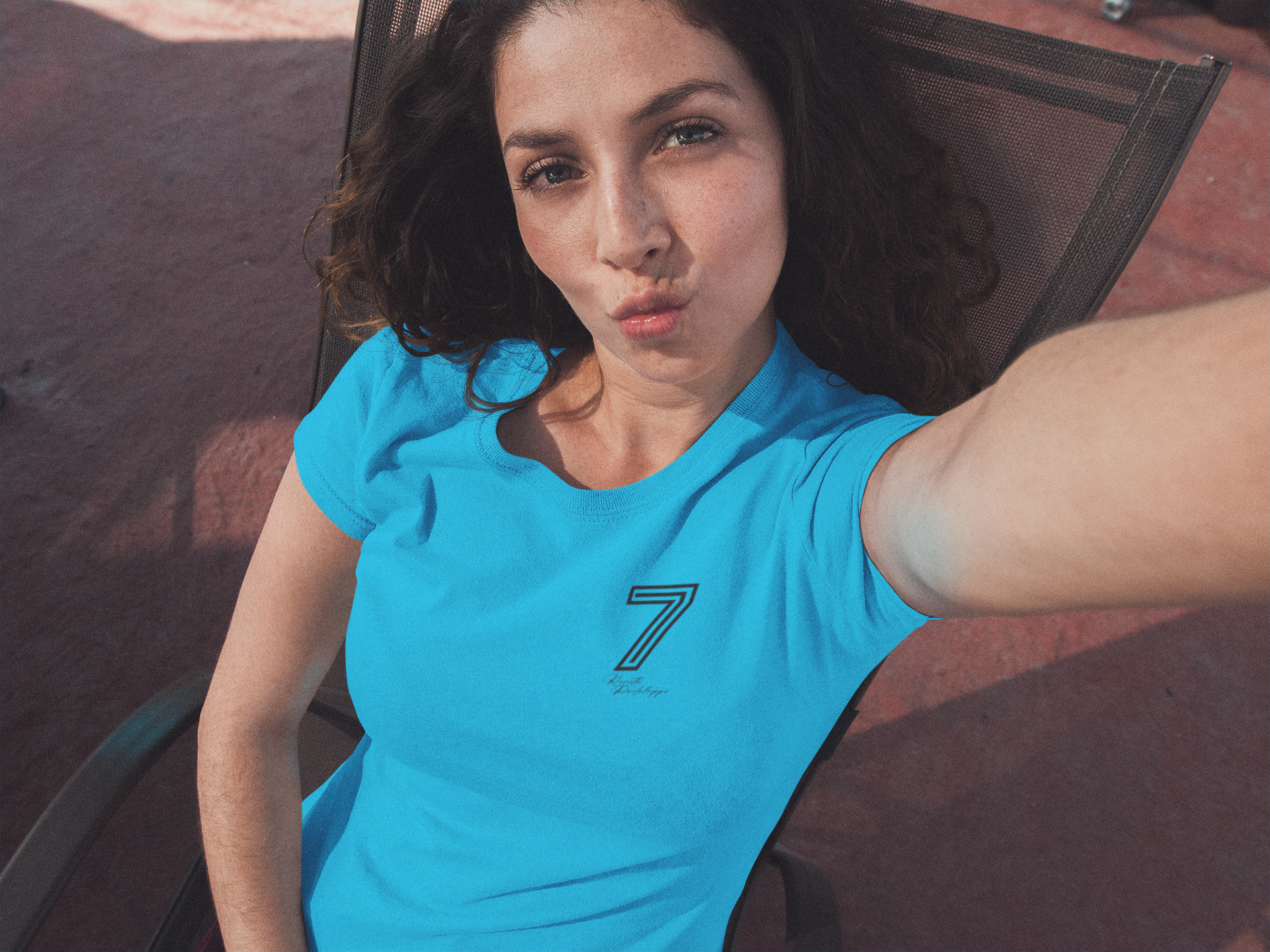 Baby Look 7 Renato - Estampa Preta