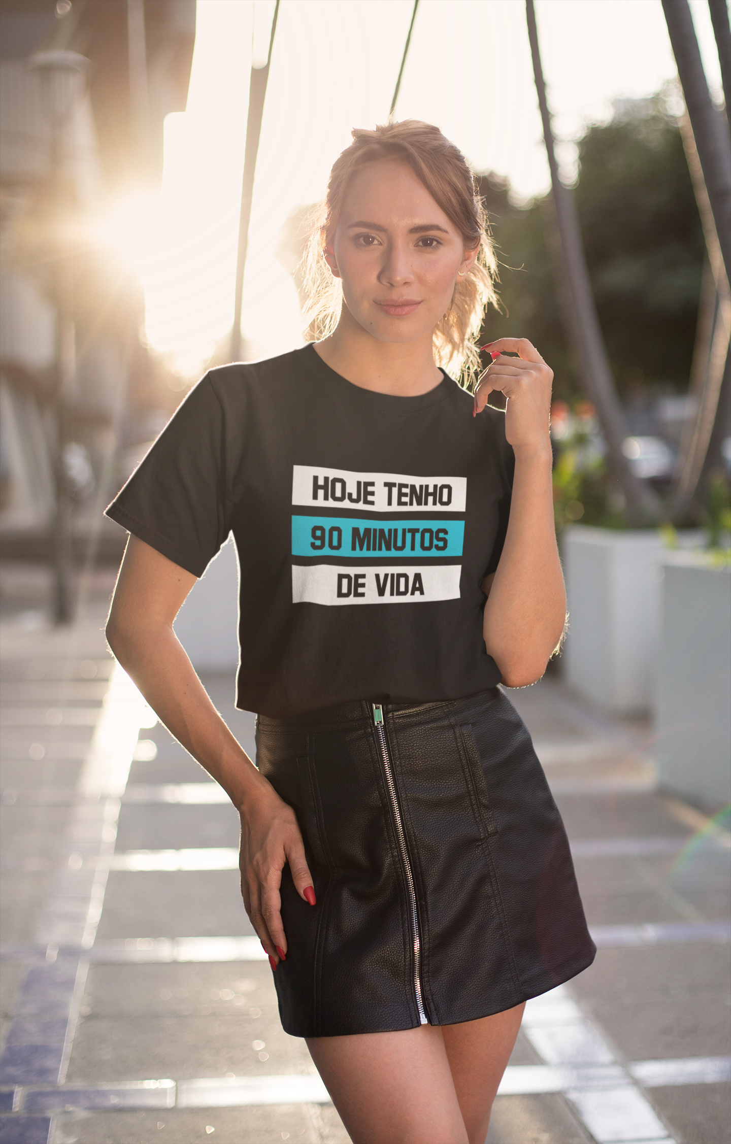 Baby Look Hoje tenho 90 minutos de vida