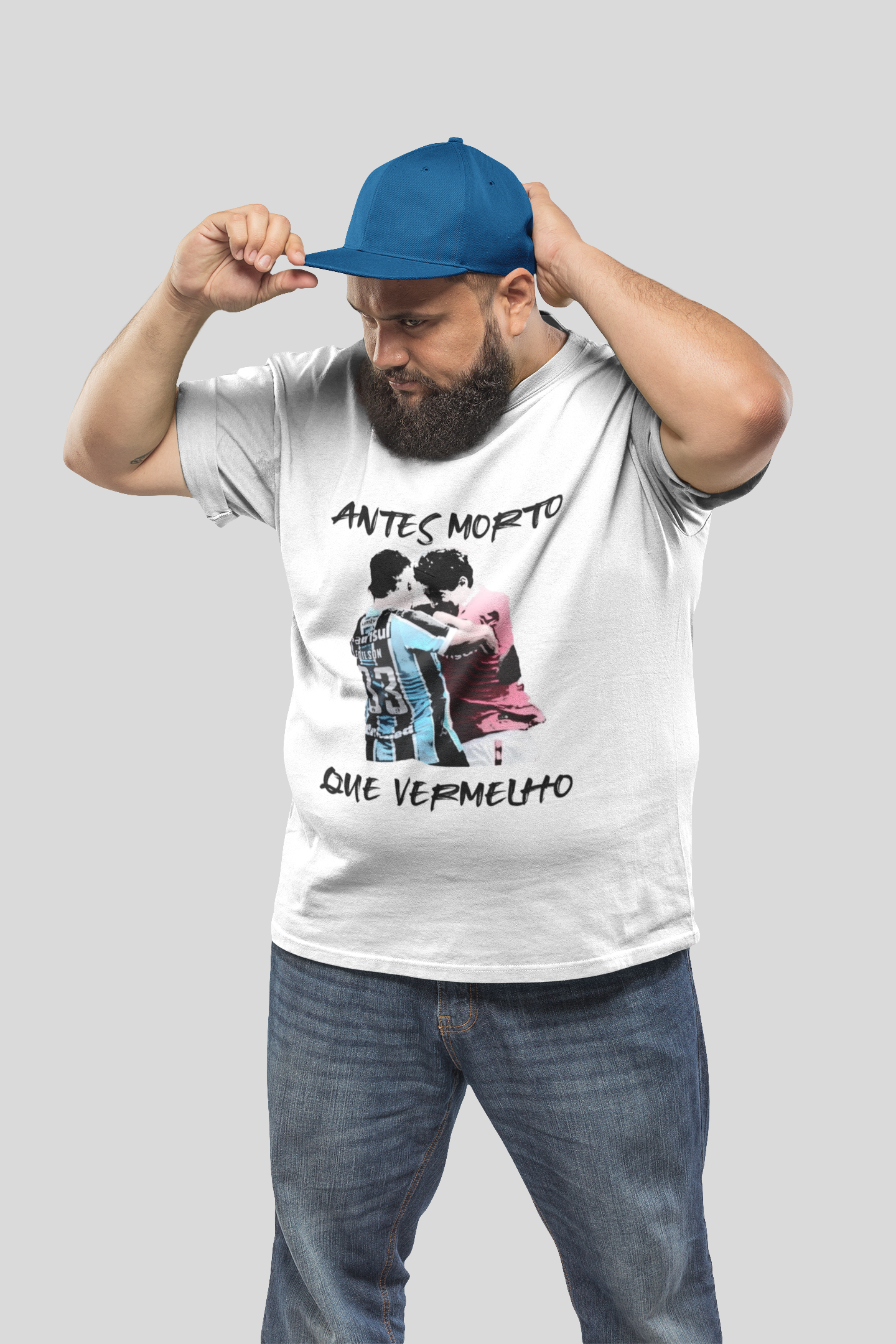 Antes Morto Que Vermelho Plus Size