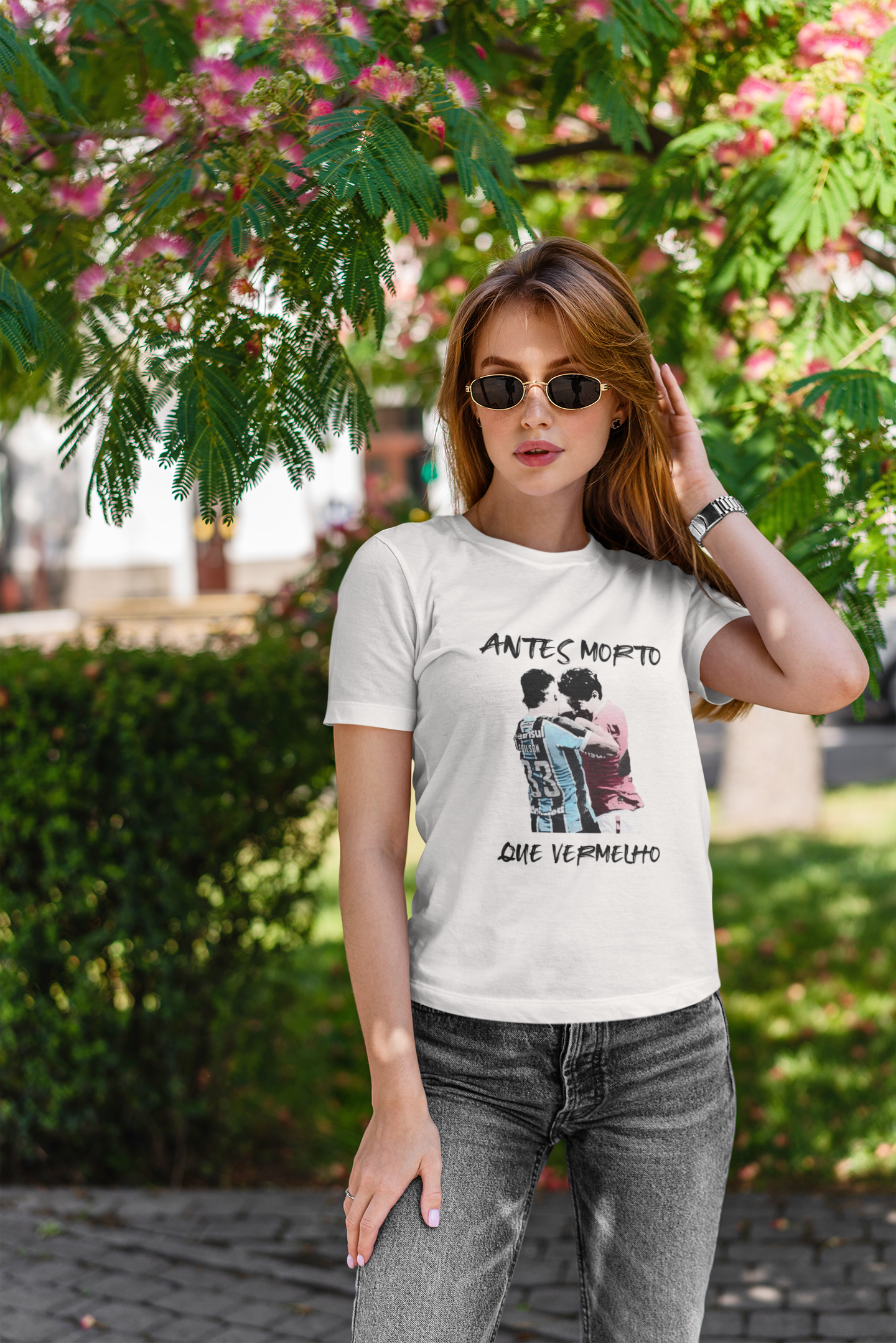 Baby Look Antes Morto Que Vermelho