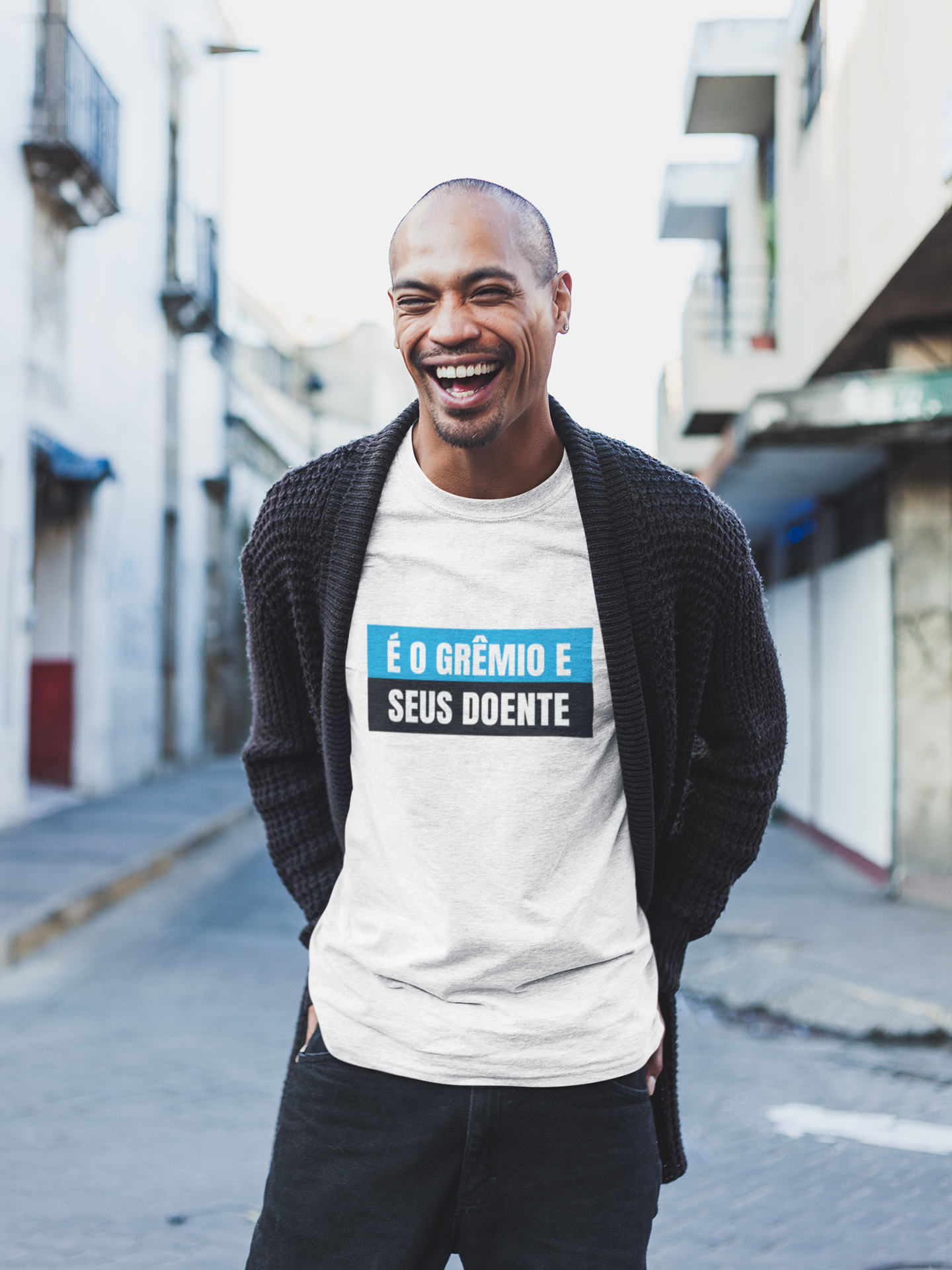 Camiseta É o Grêmio e seus doente