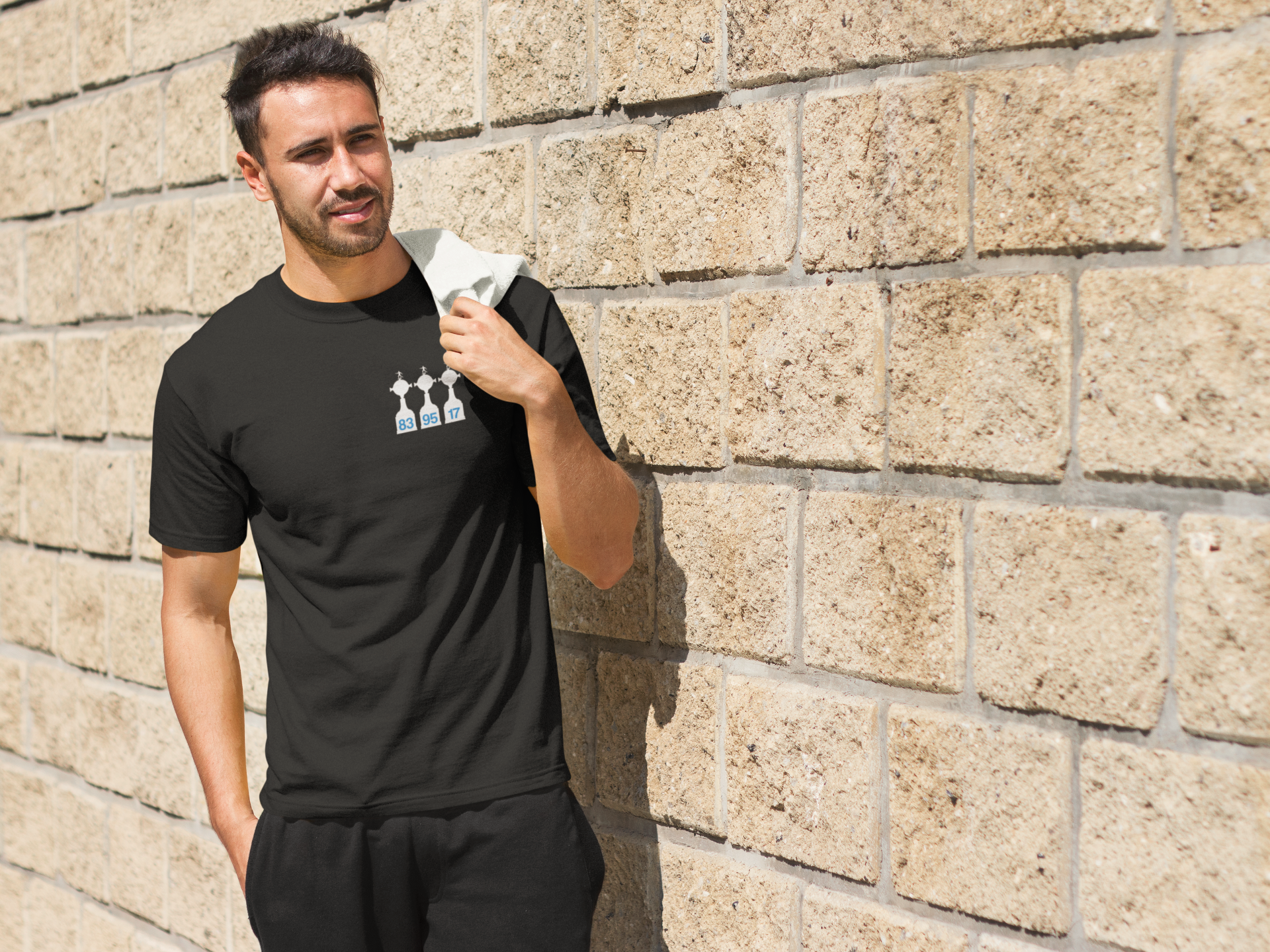 Camiseta Casual do Tri - Escura