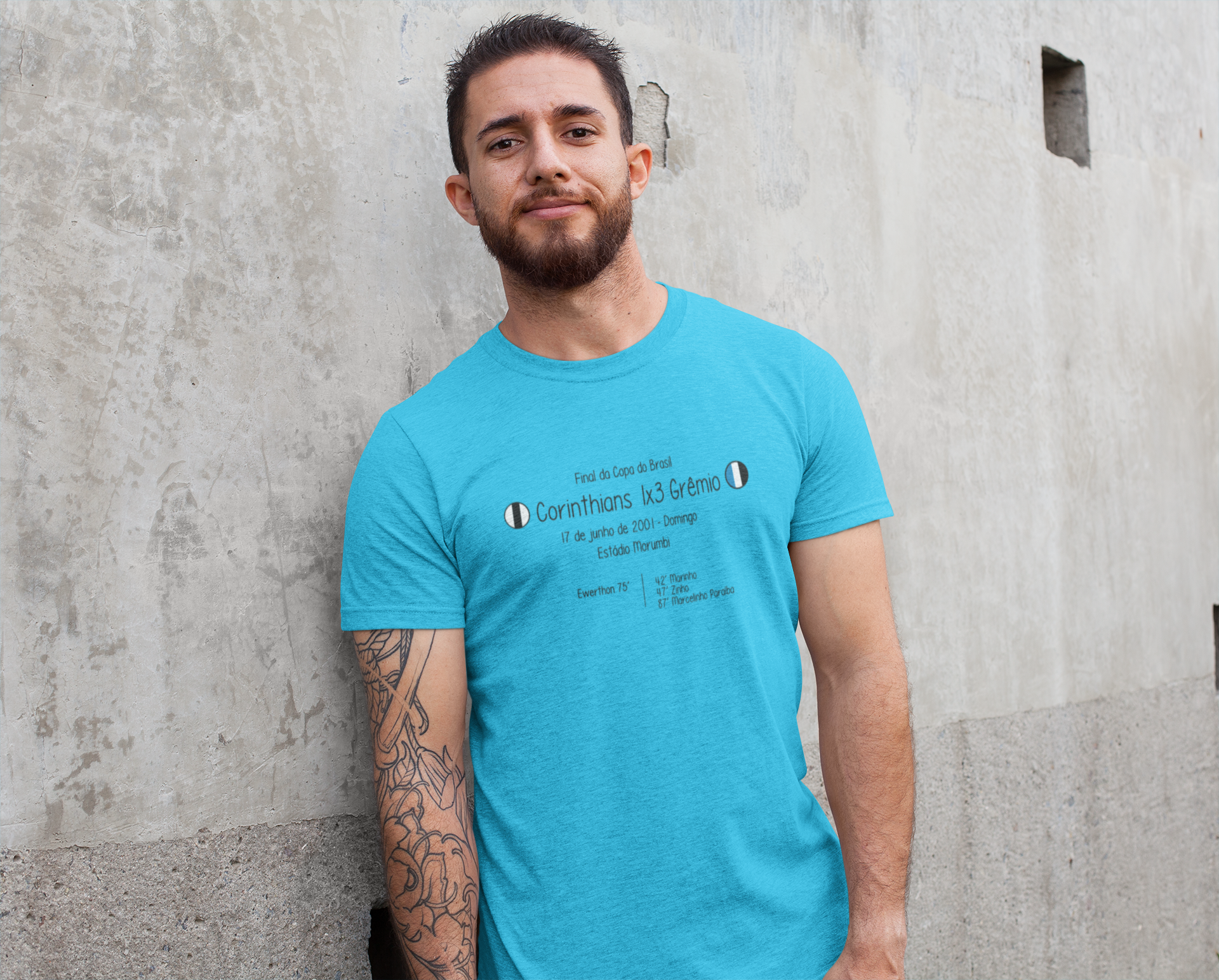 Camiseta Tetra da Copa do Brasil