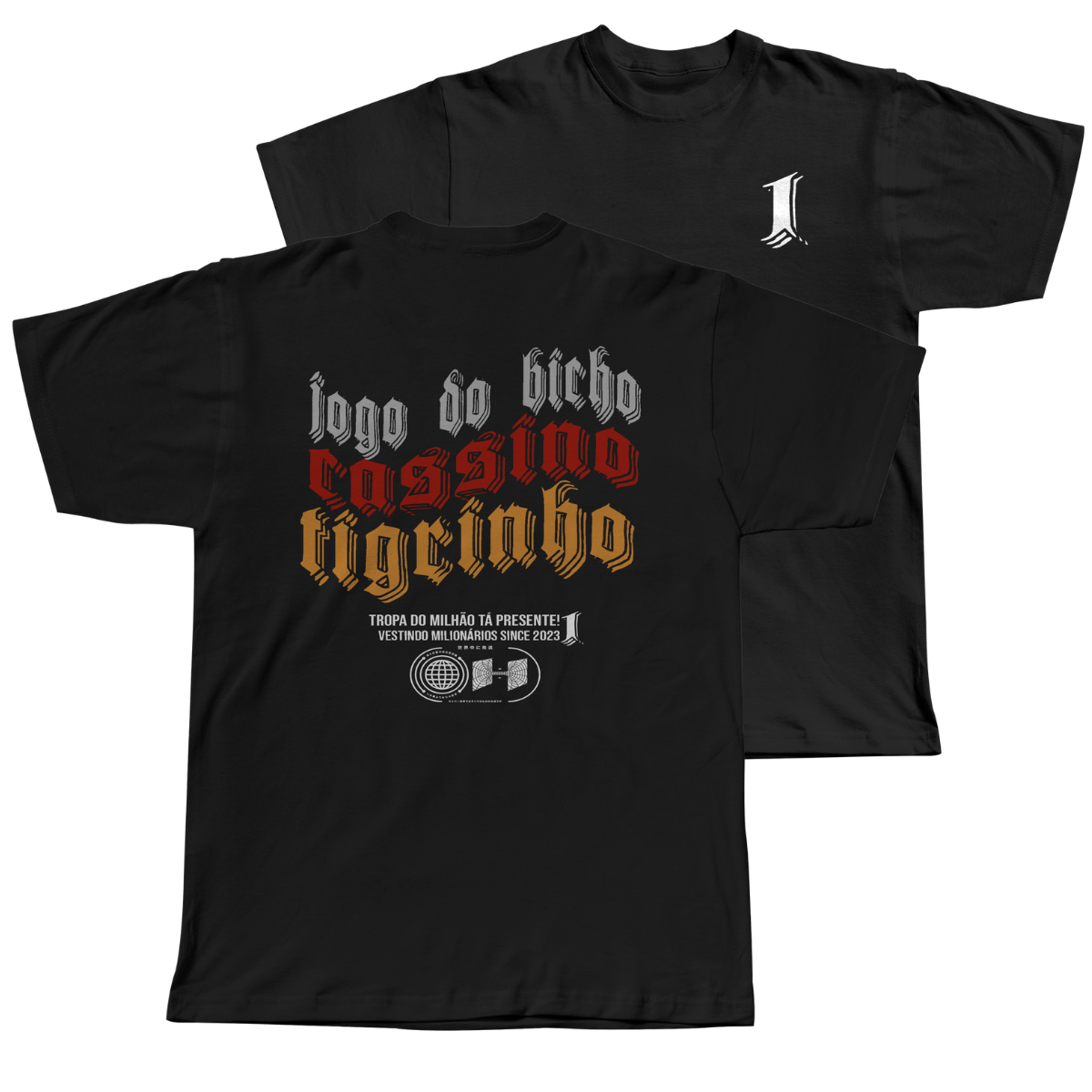 Camiseta Milionária - Apostador de sucesso