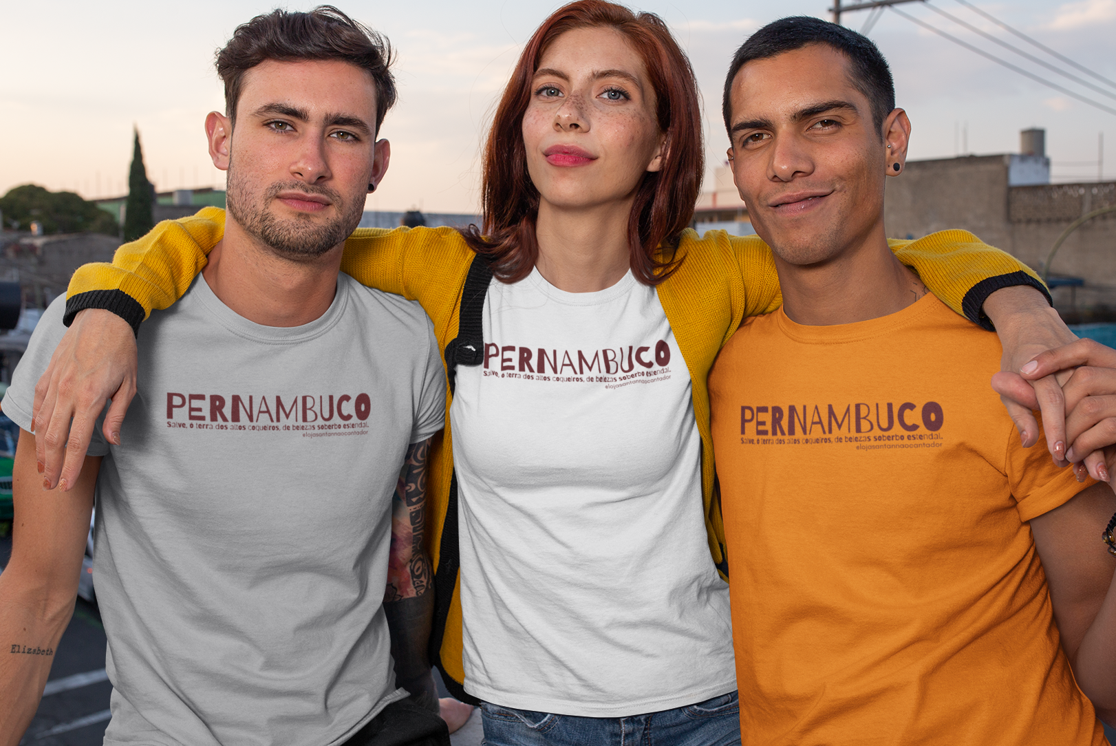 Nome do produto  Blusa - PERNAMBUCO