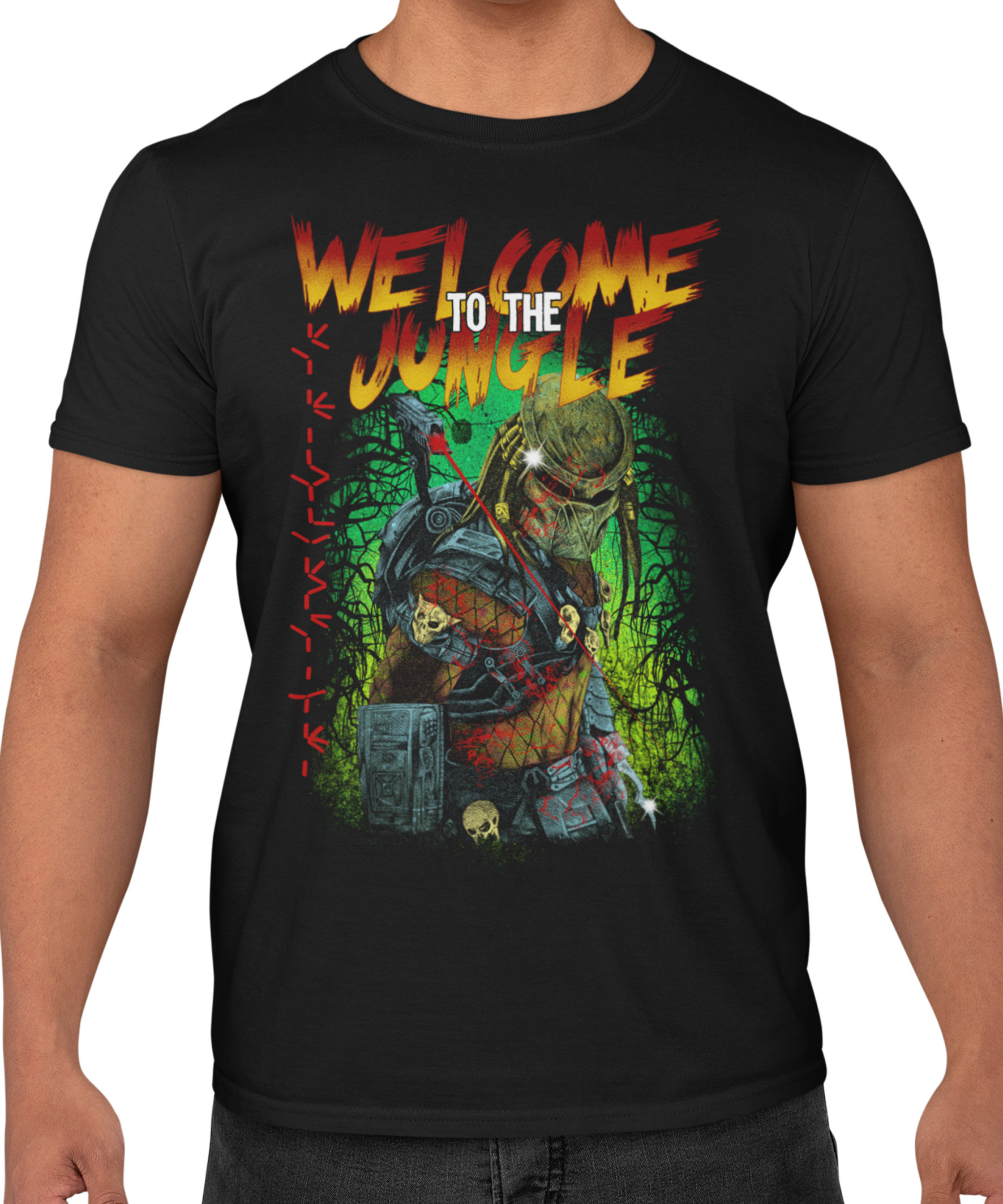 Camiseta Printfull Welcome to the Jungle