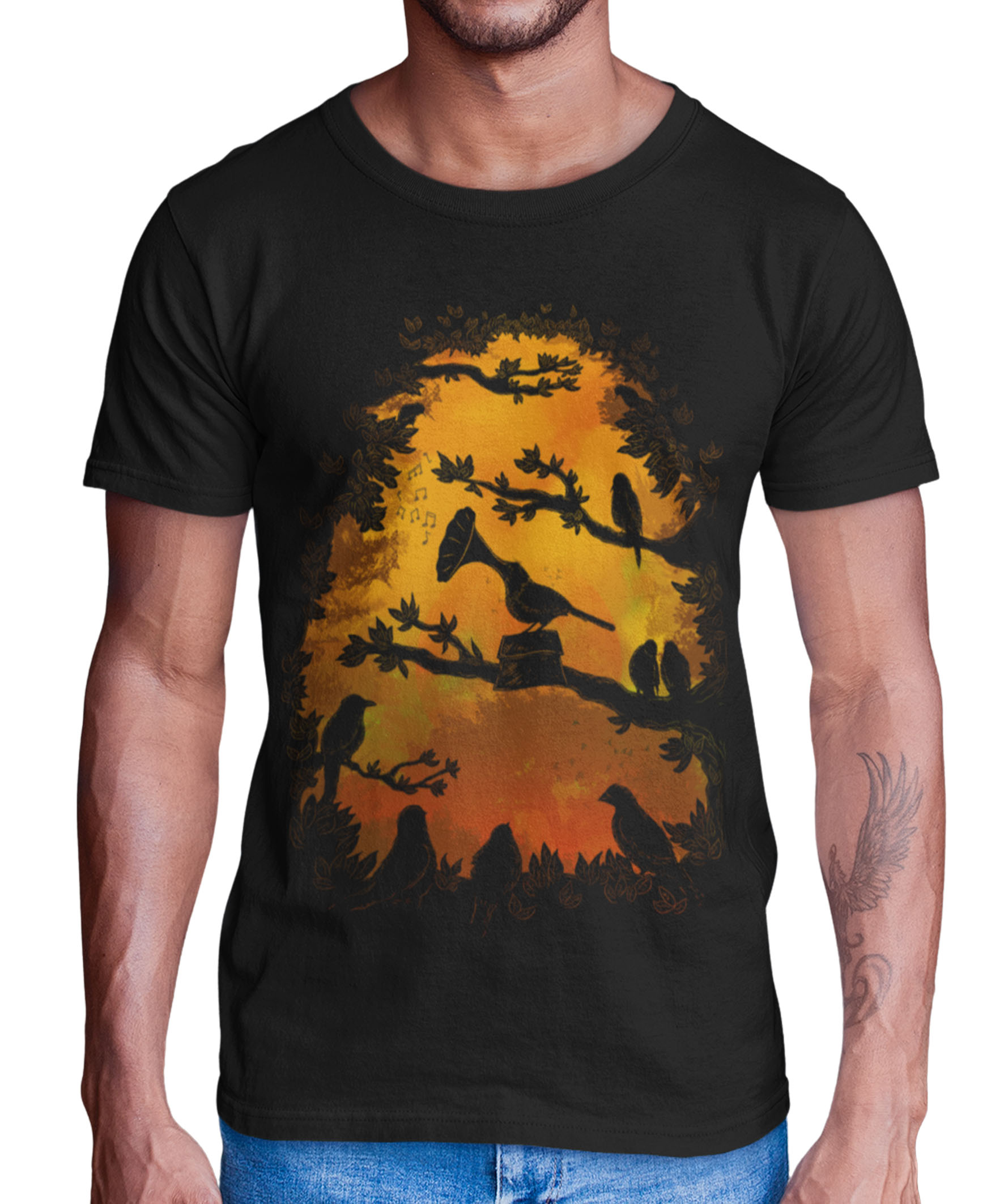 Camiseta Prime Printfull A Birds Song