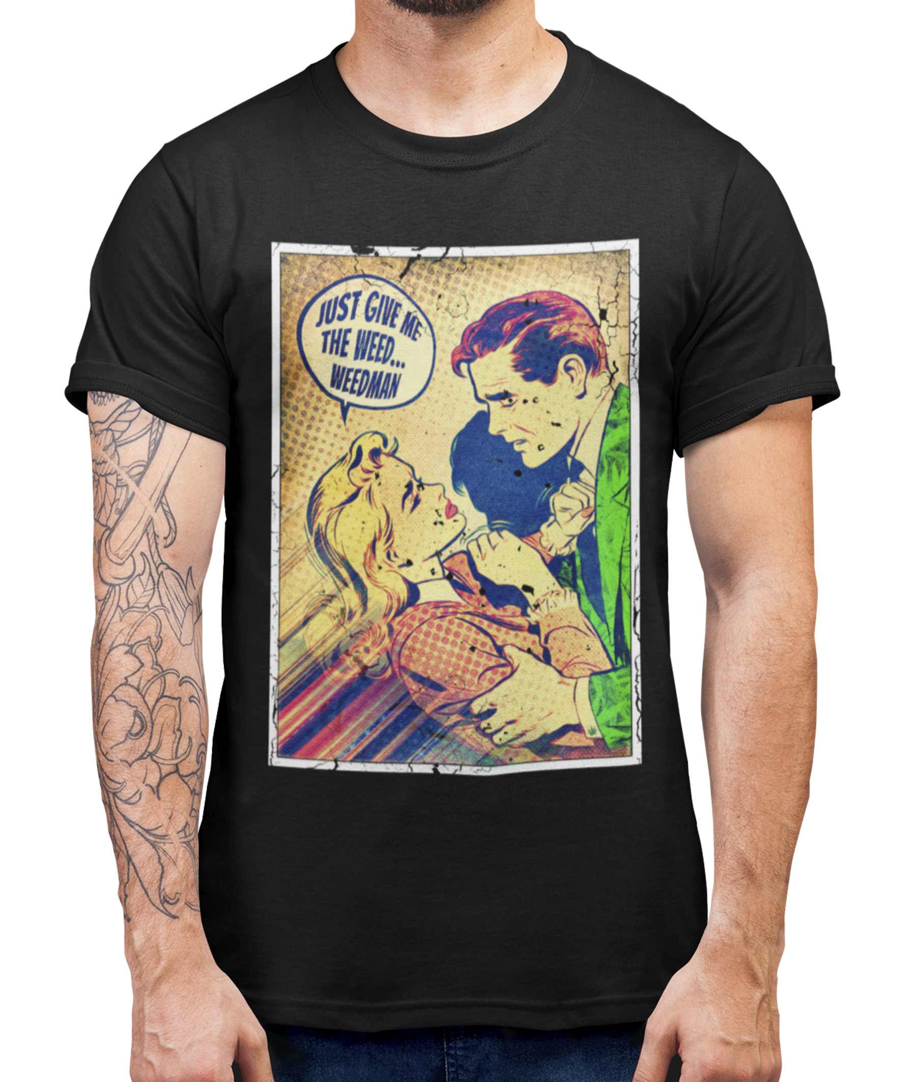 Camiseta Printfull Weedman