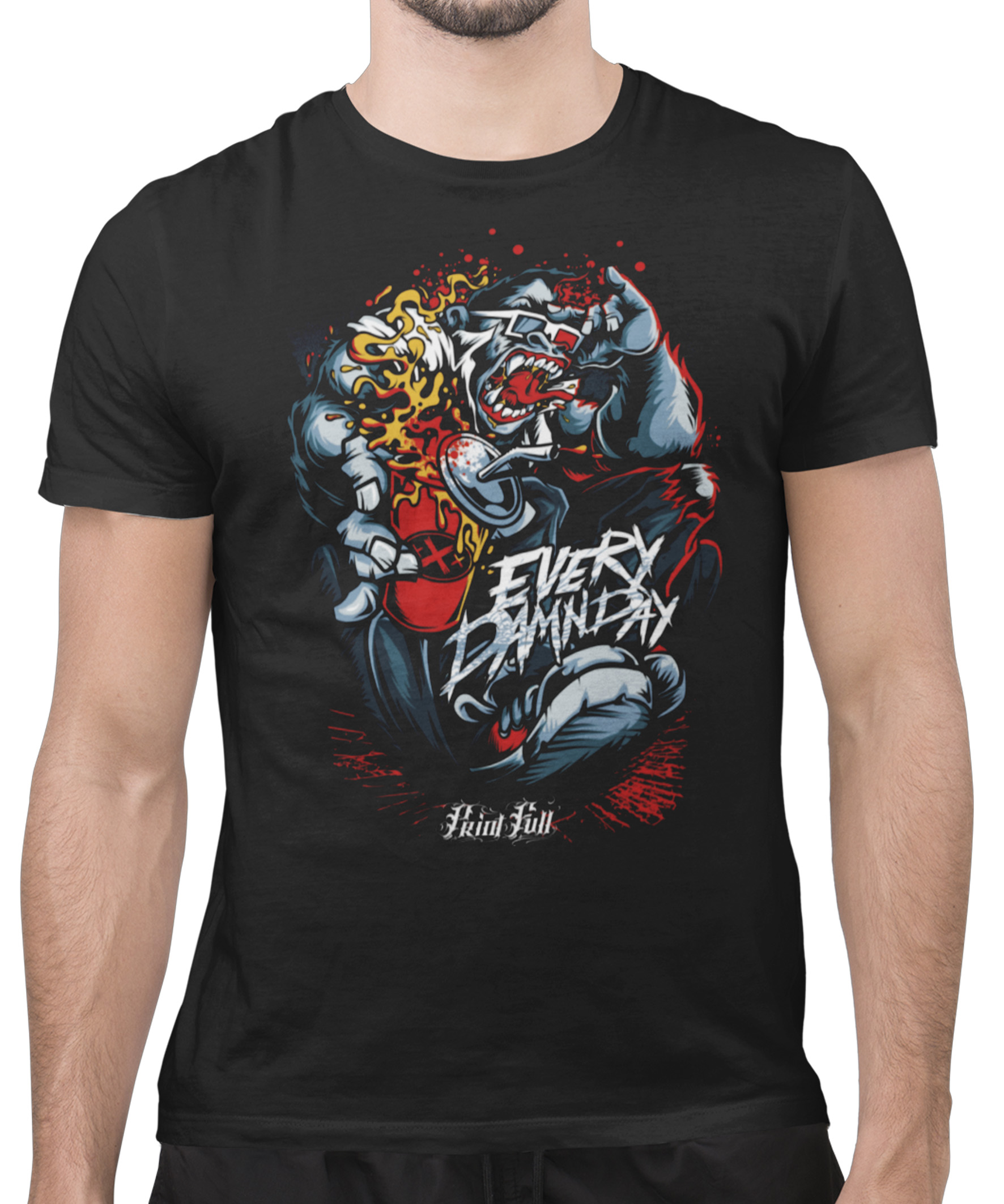 Camiseta Printfull Every Damn Day