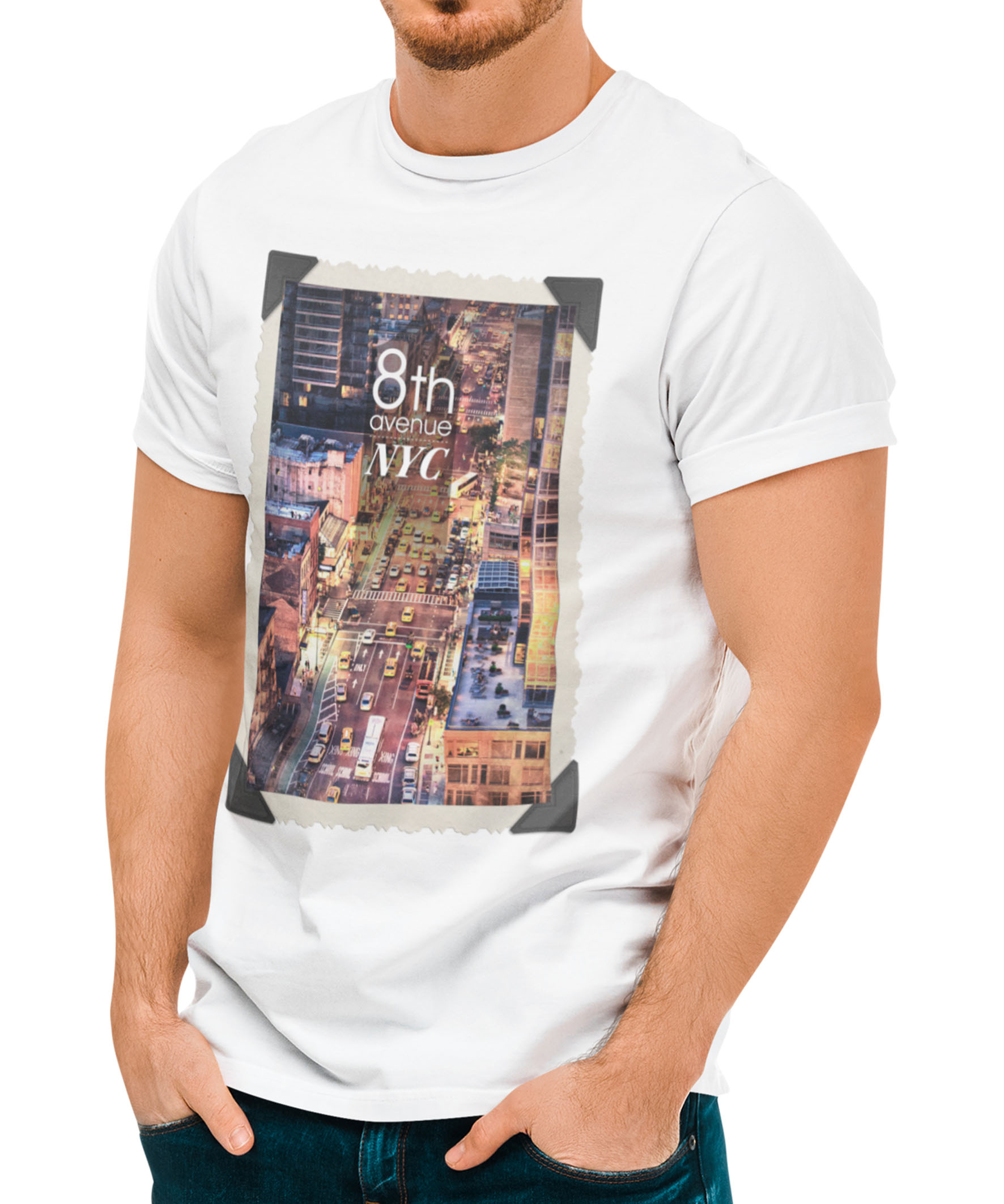 Camiseta Prime Printfull 8th Avenue