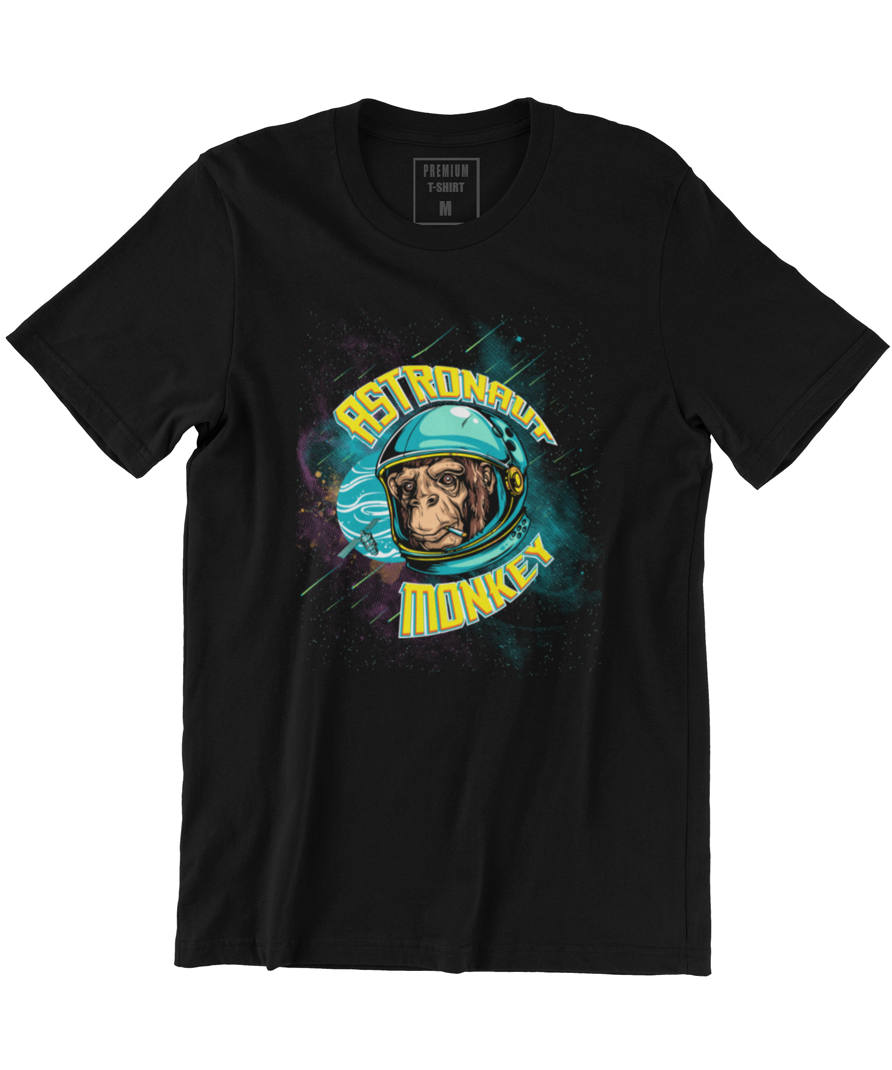 Camiseta Printfull Astronaut Monkey