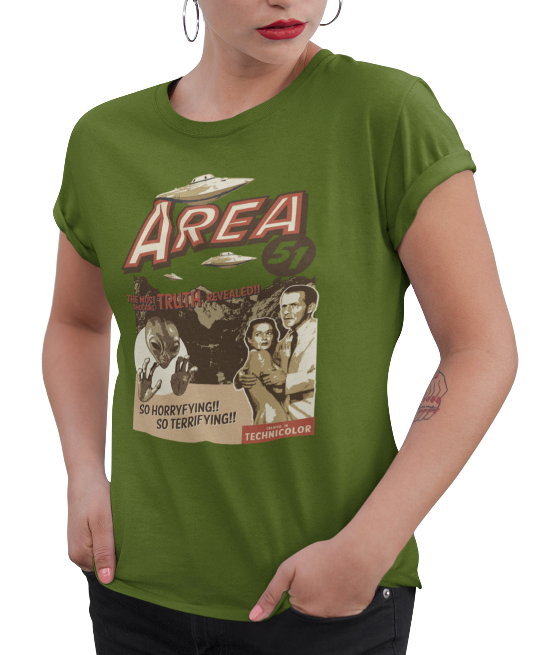 Baby Long Printfull Area 51