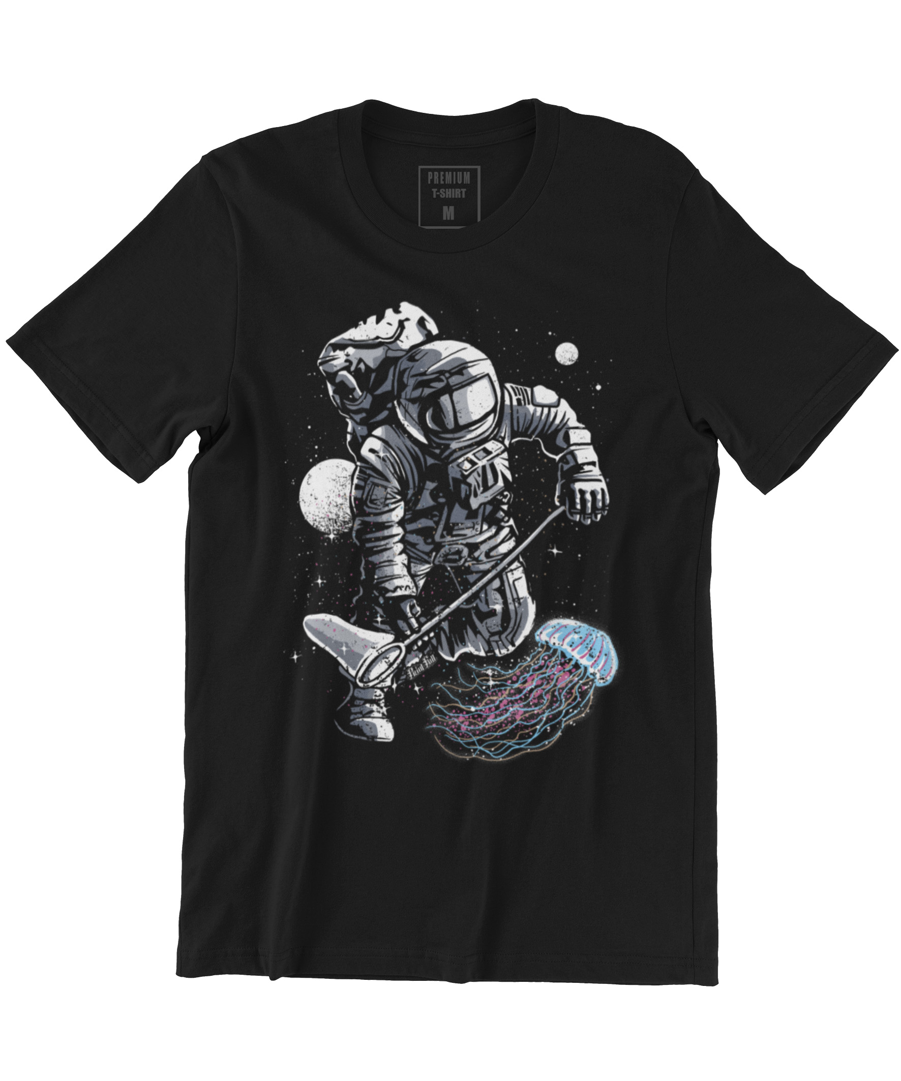 Camiseta Printfull Astronaut Jellyfish