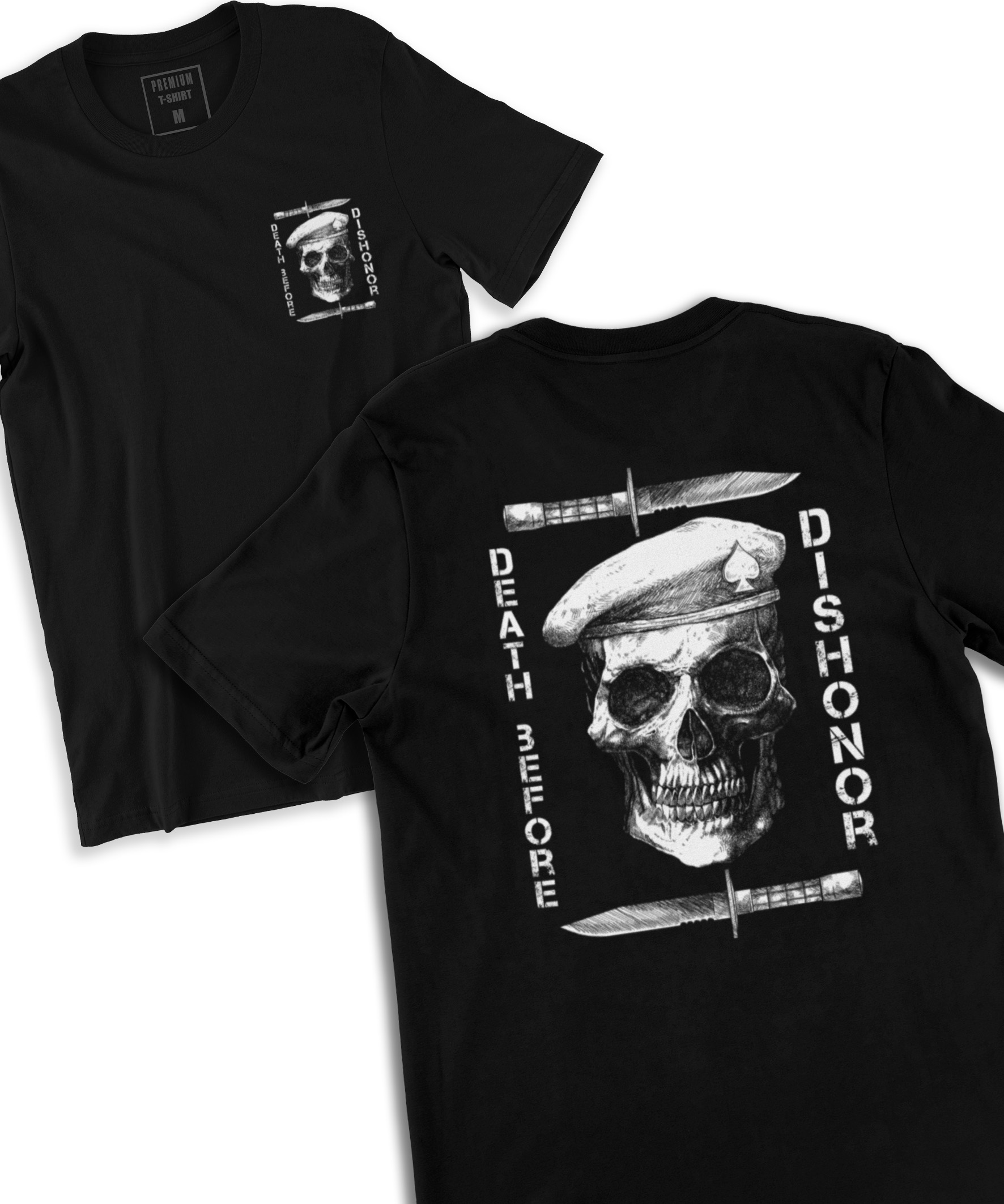 Camiseta Printfull Arm Skull
