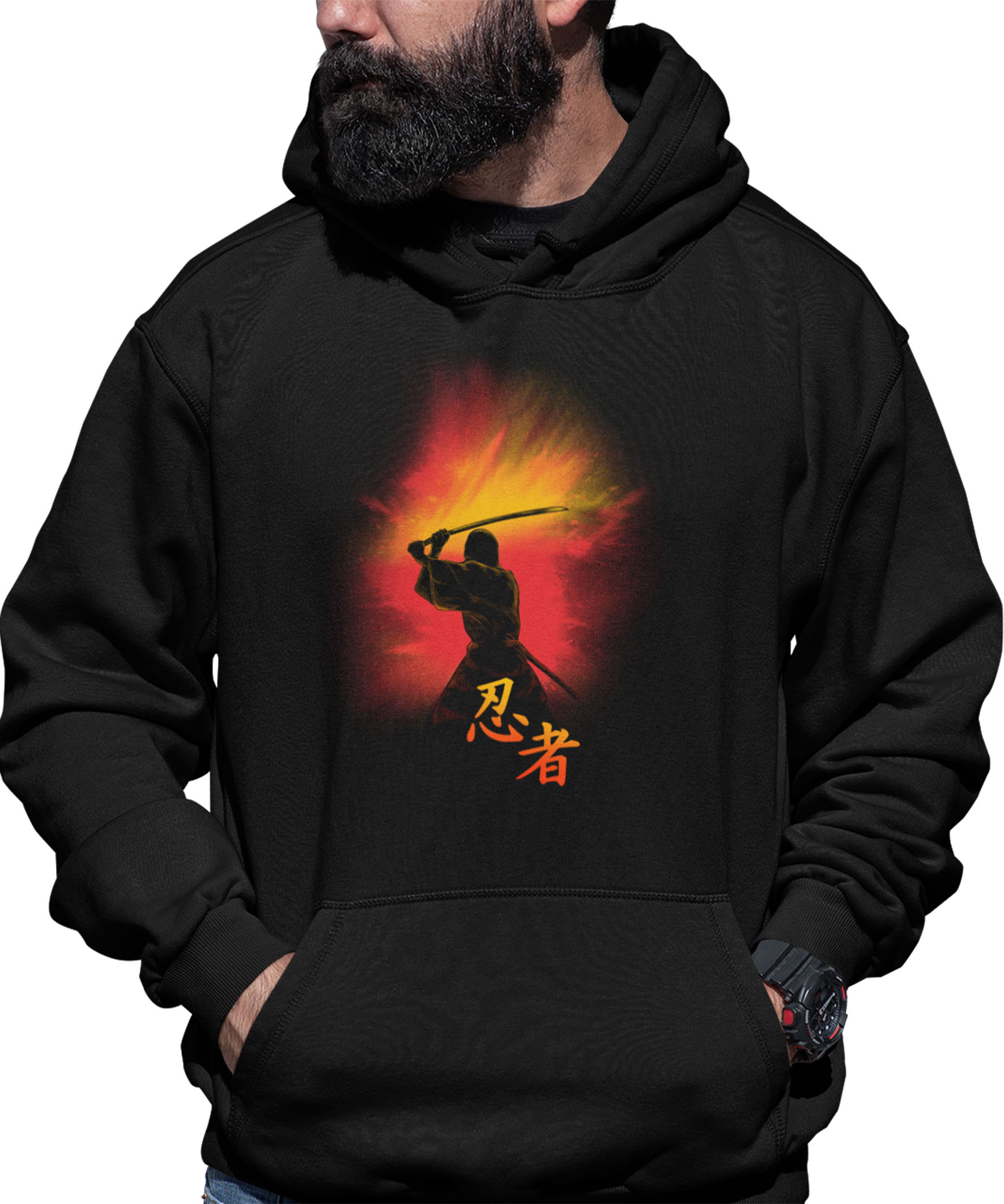 Blusa De Frio Printfull Unissex Ninja Mission