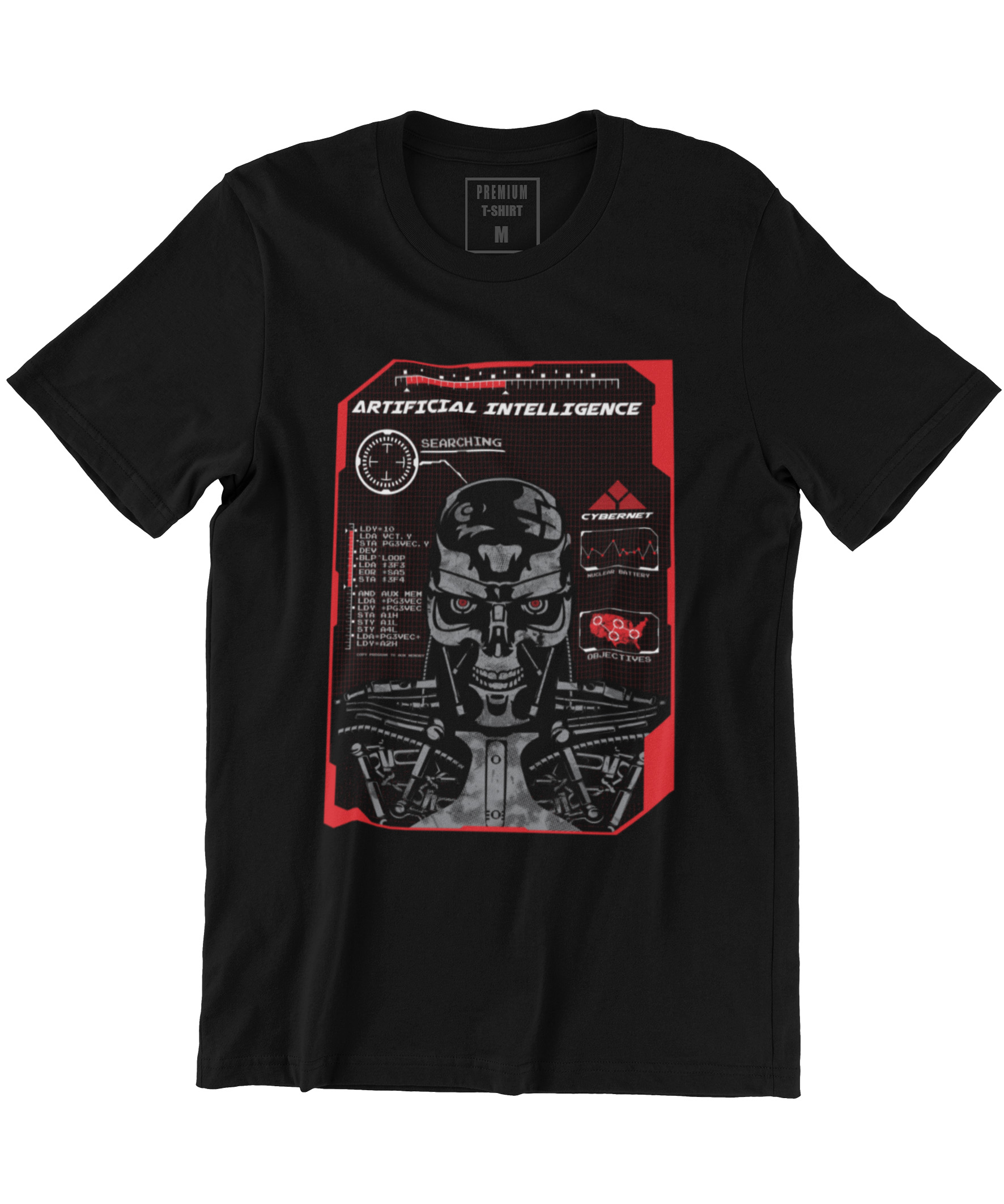 Camiseta Printfull Artificial Intelligence