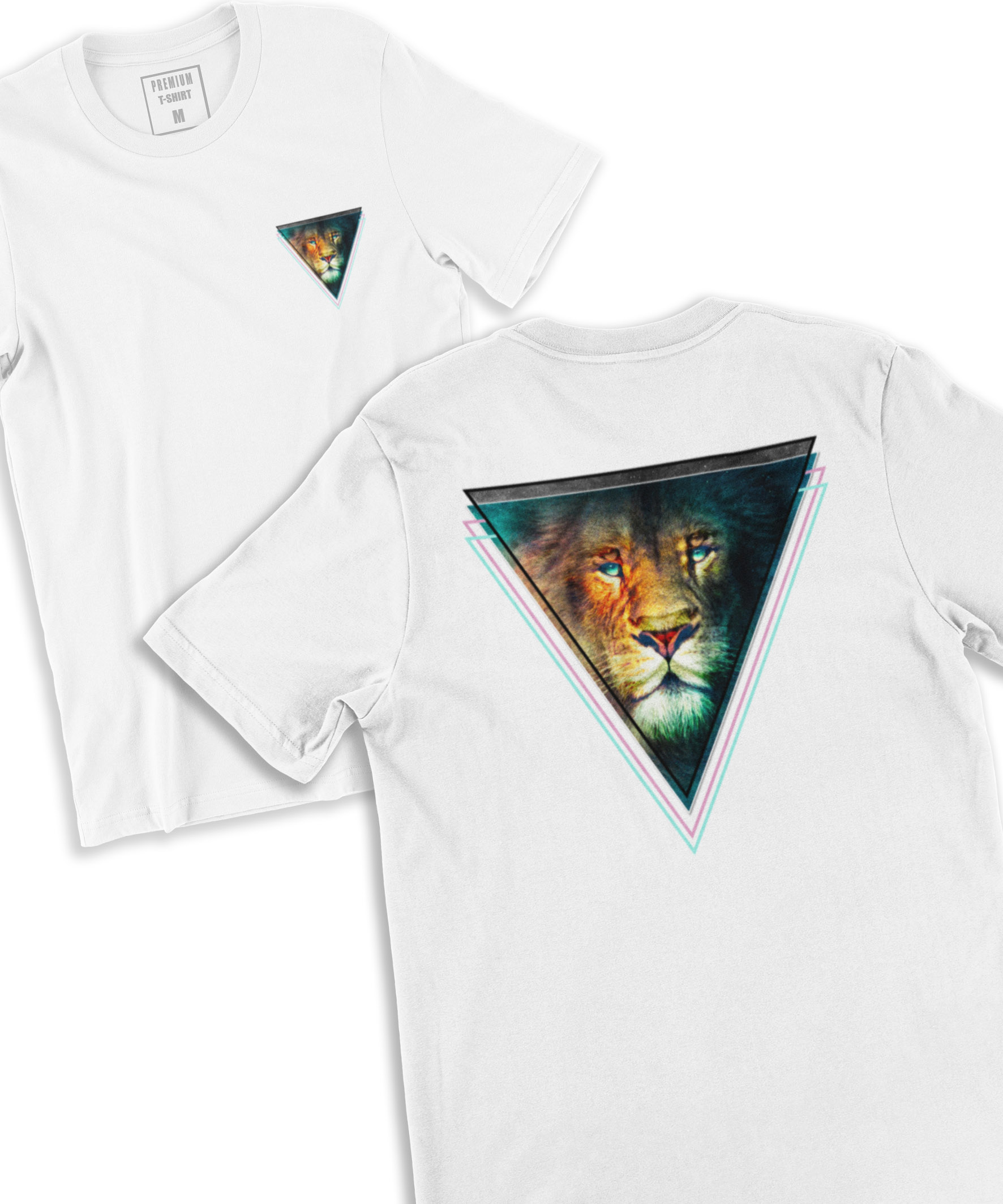 Camiseta Printfull Double Vision