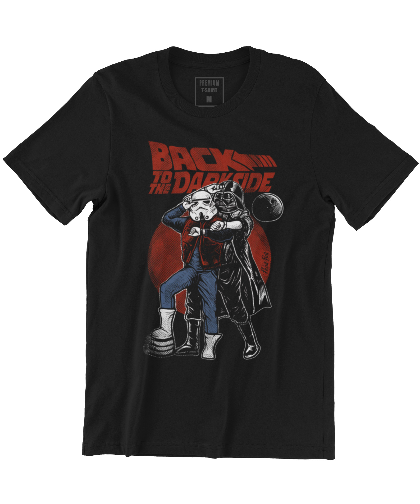 Camiseta Printfull Back To The Darkside