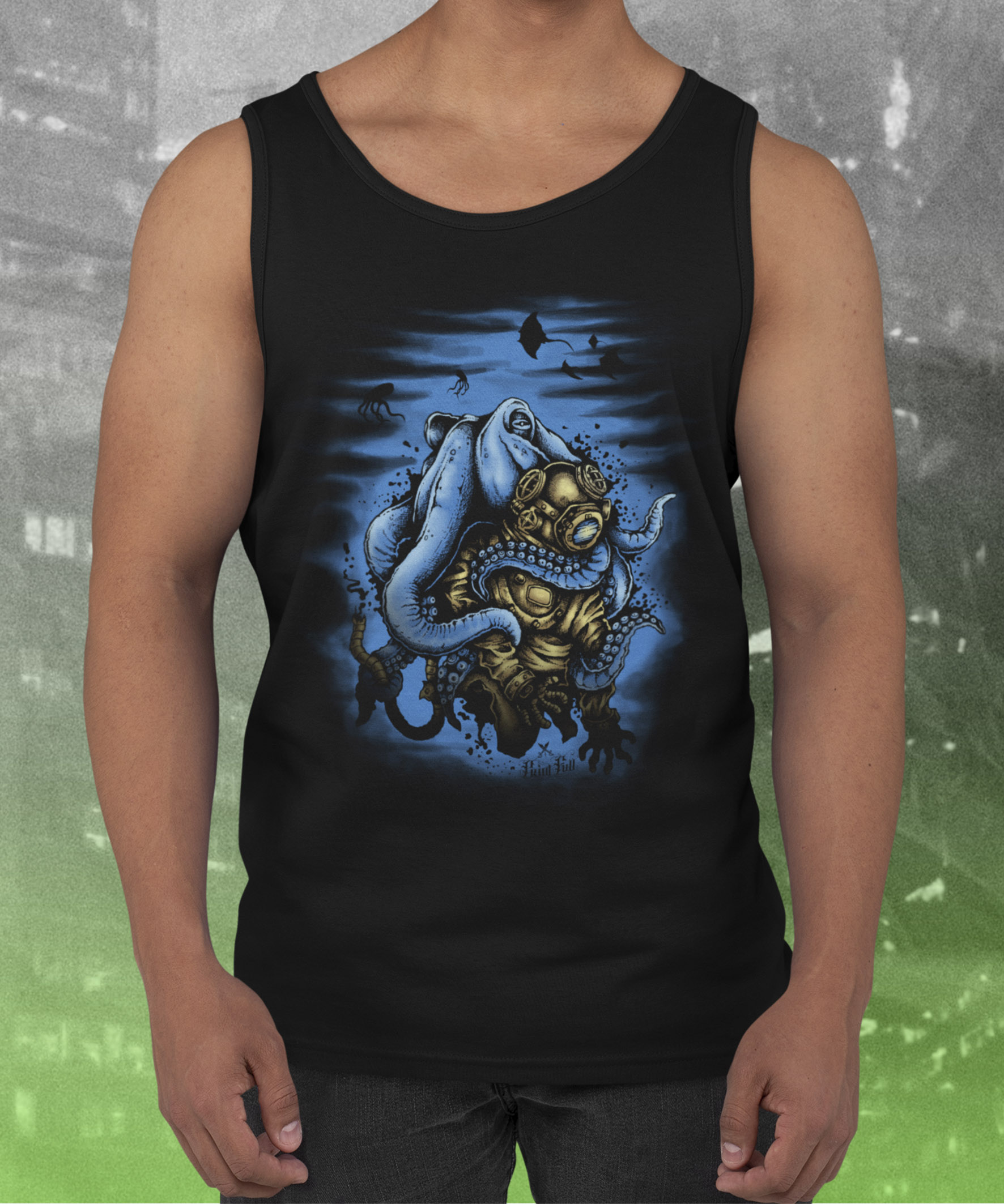 Regata Printfull Deep Water Mistery 