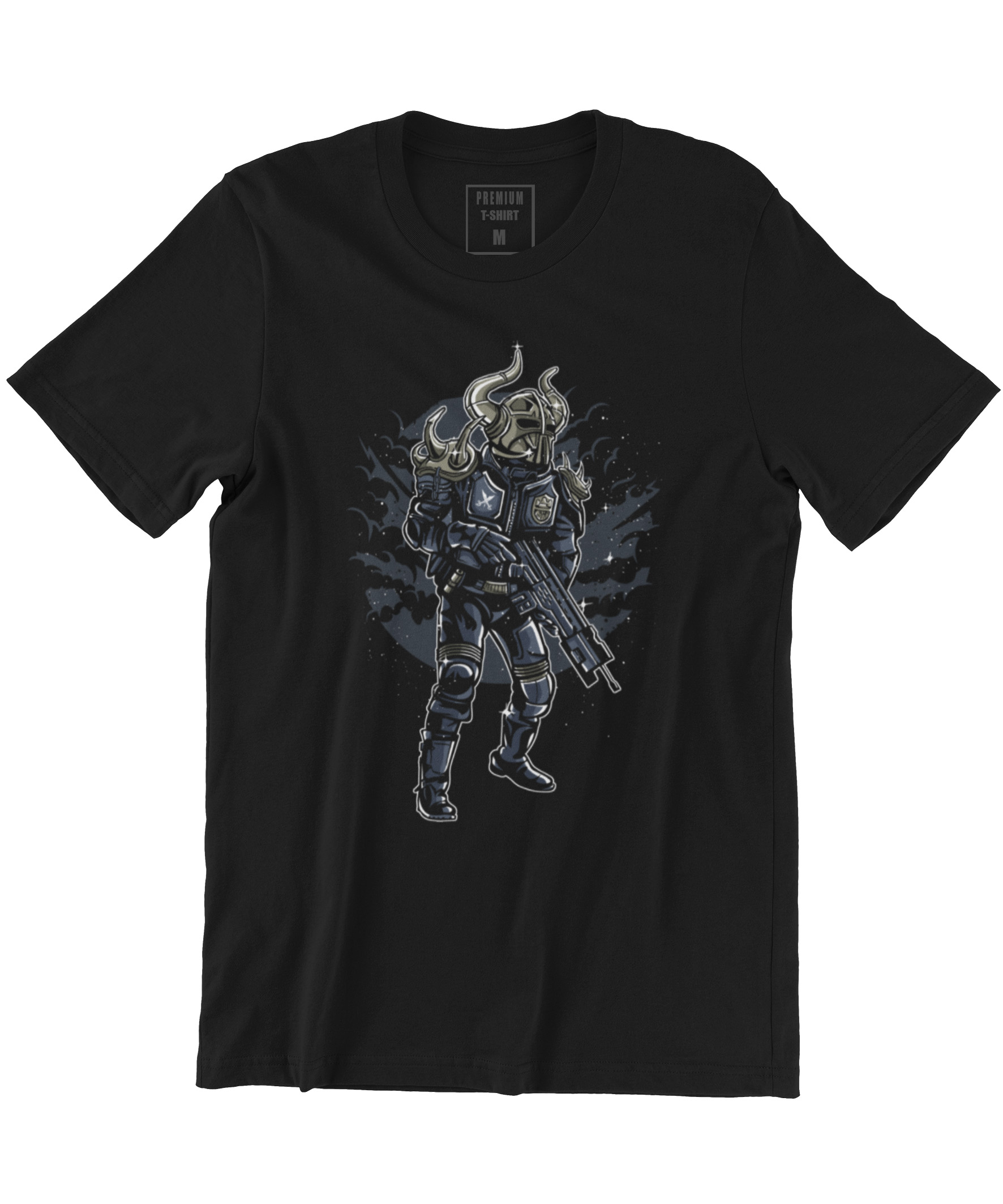 Camiseta Printfull Viking Soldier
