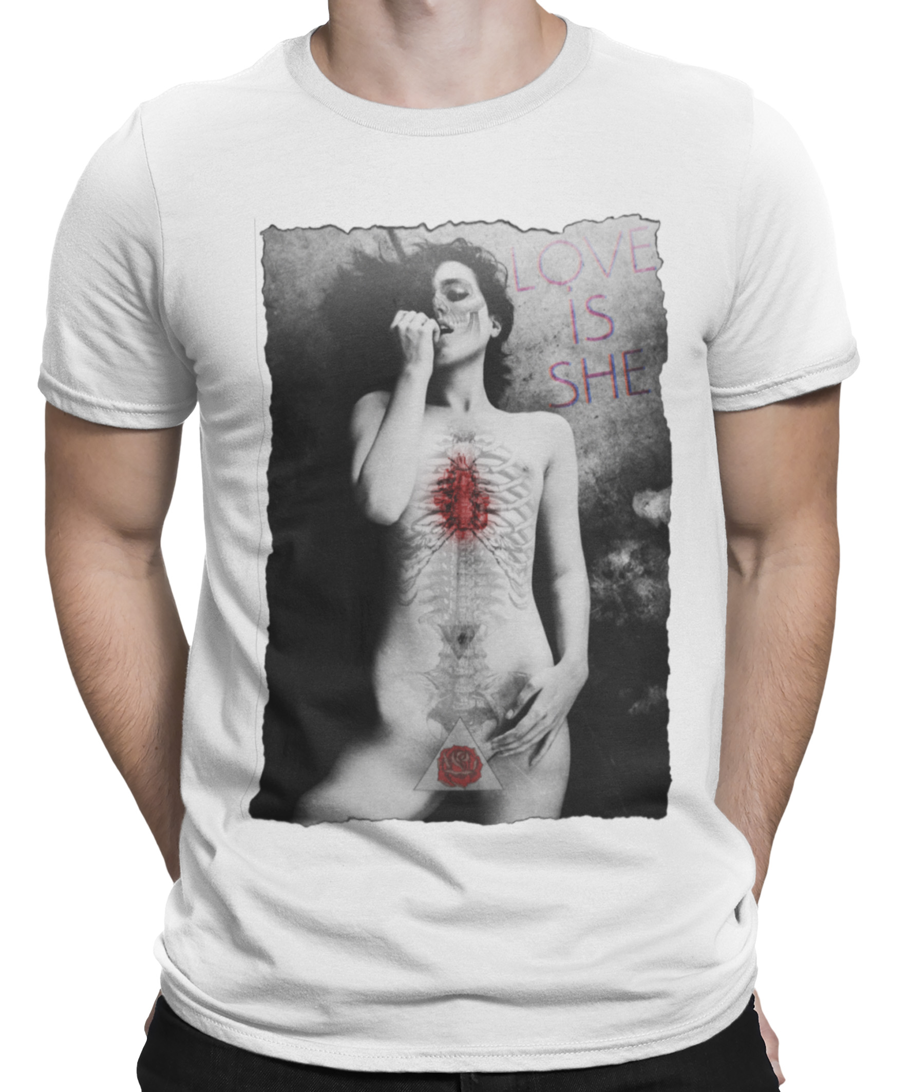 Camiseta Printfull Love is she