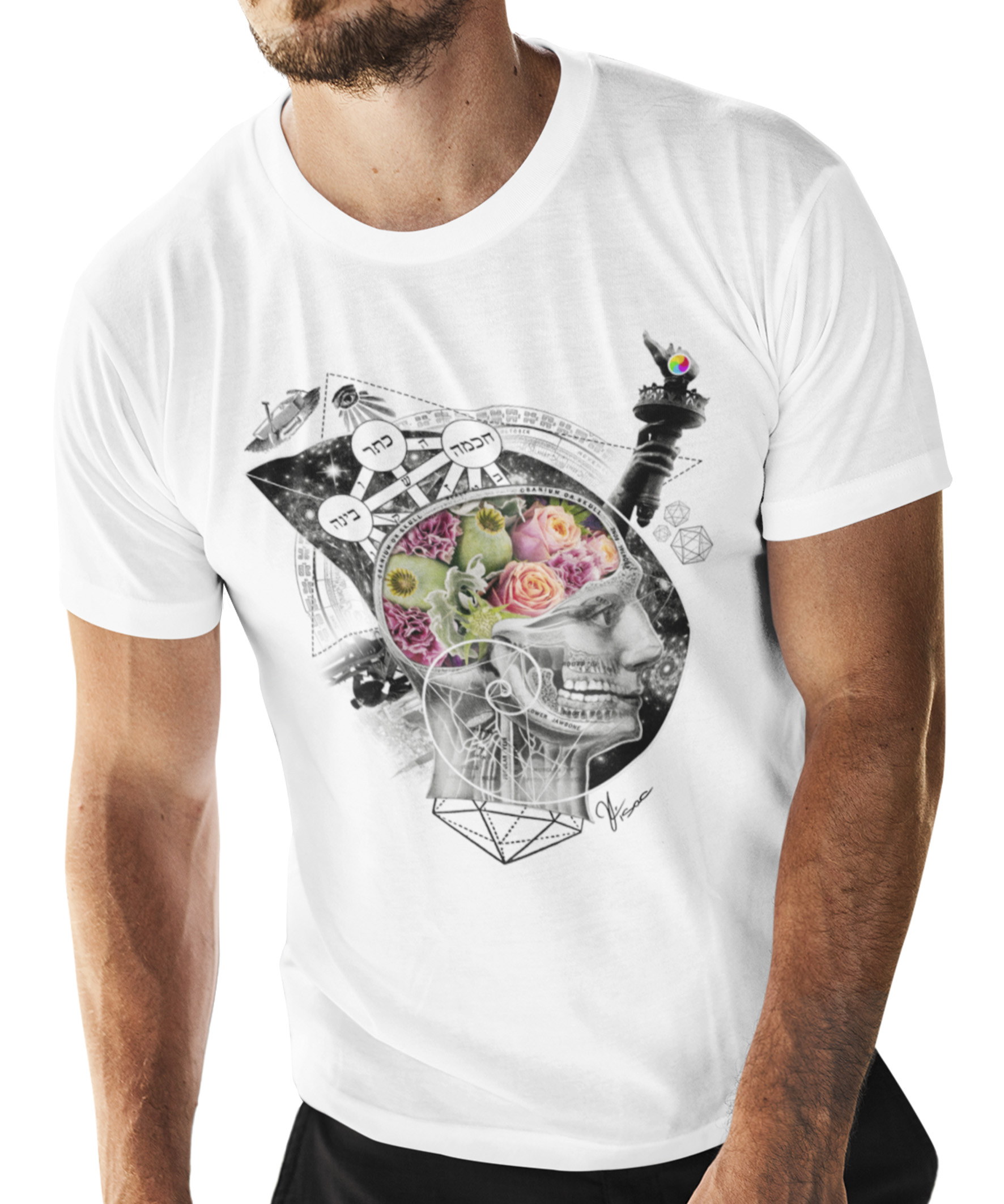 Camiseta Printfull Enlightenment pending