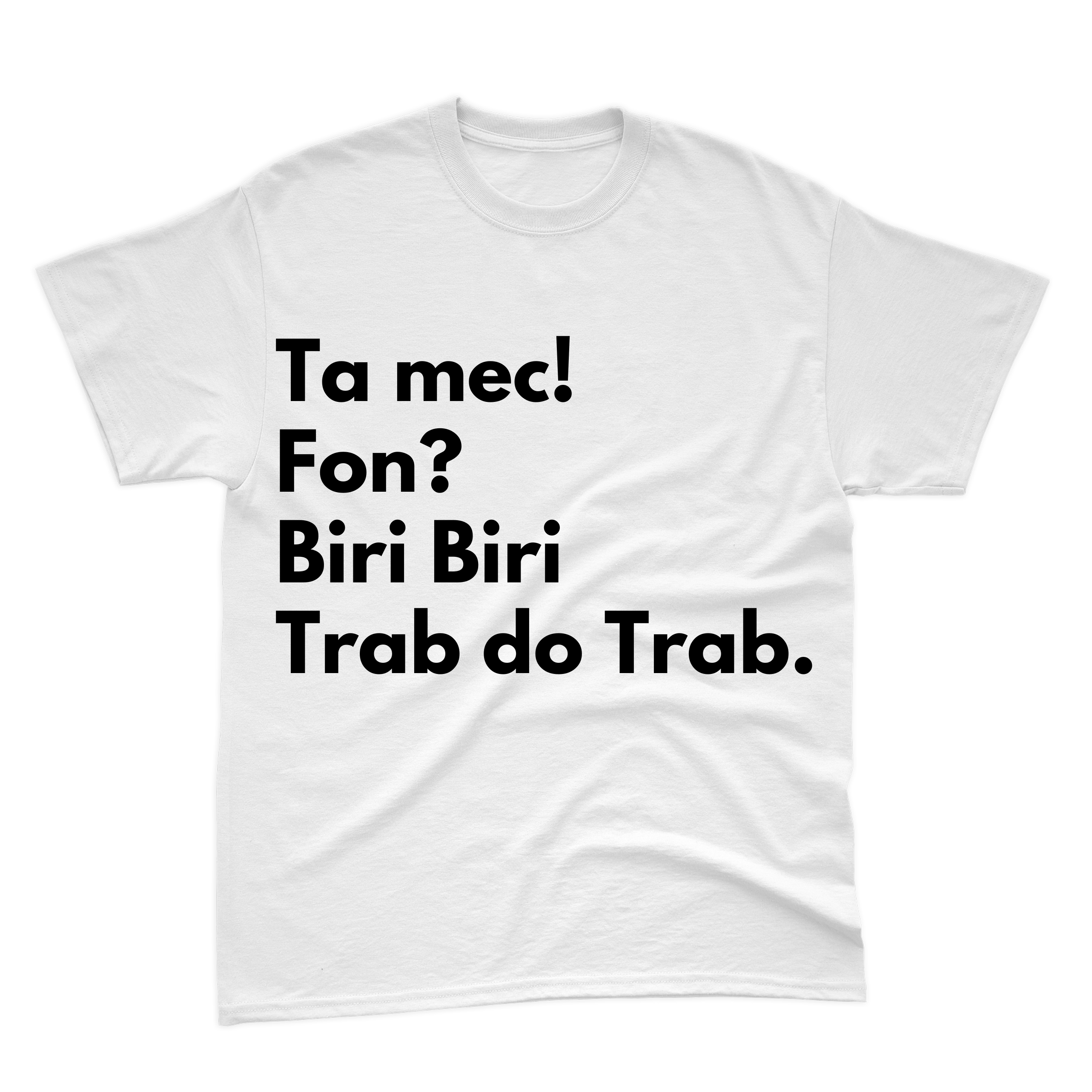 Camiseta Branca Gírias Streamers 