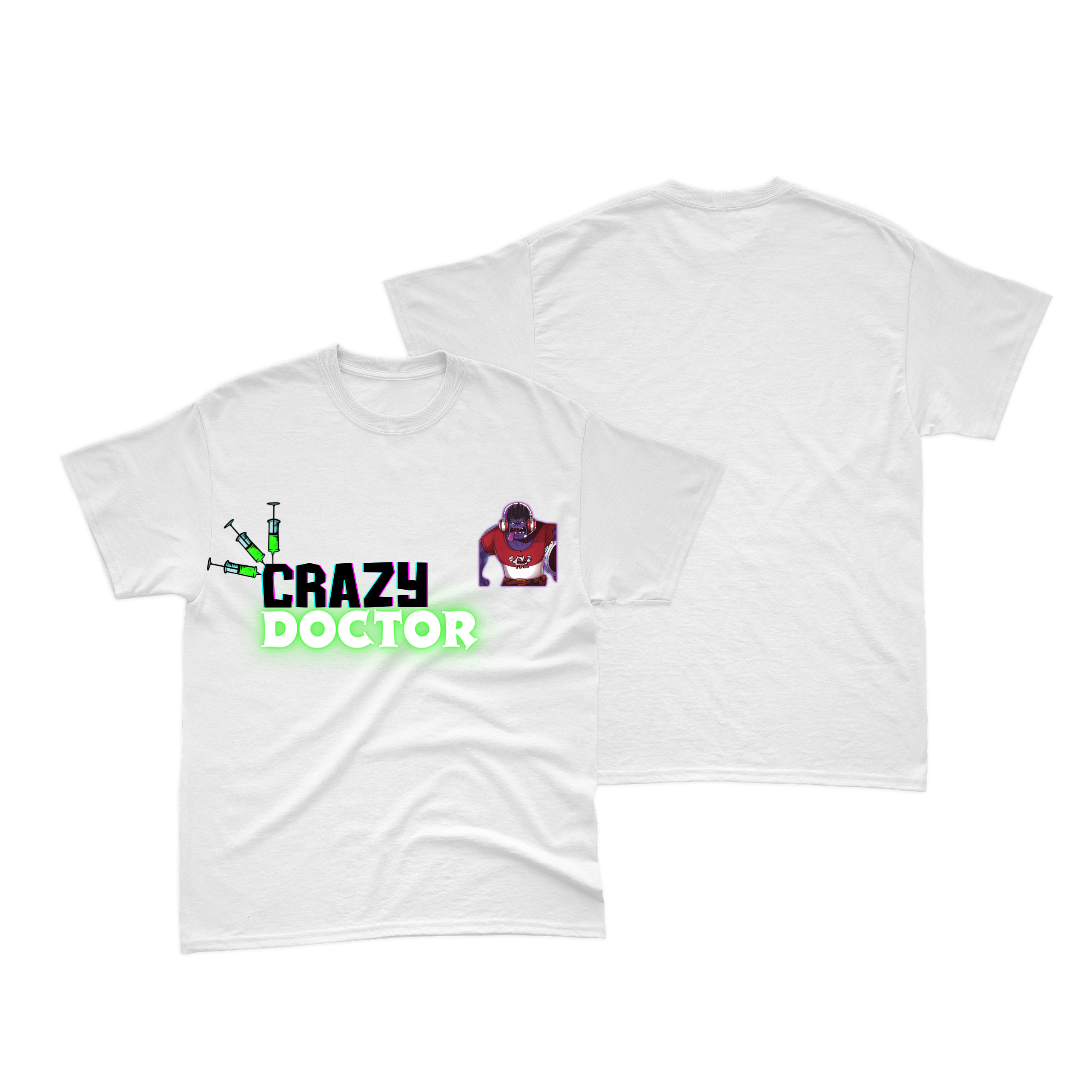 Camiseta Dr Mundo Crazy Doctor 