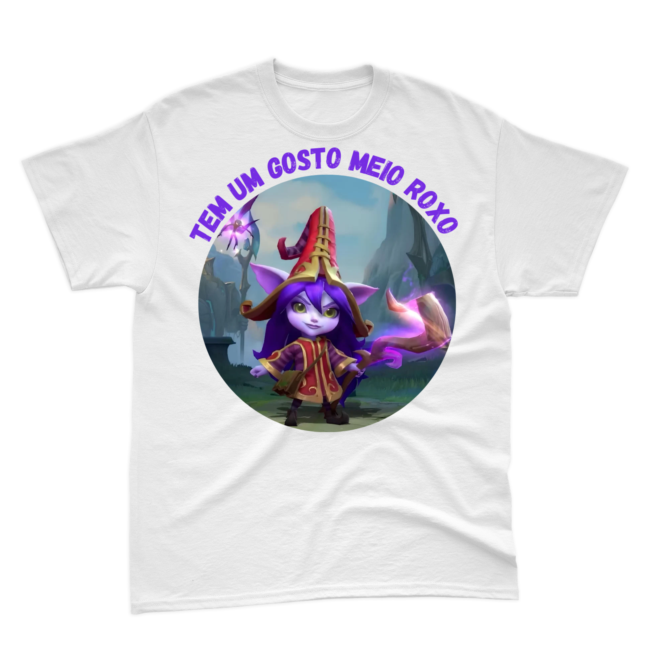 Camiseta Lulu - Tem um gosto meio roxo