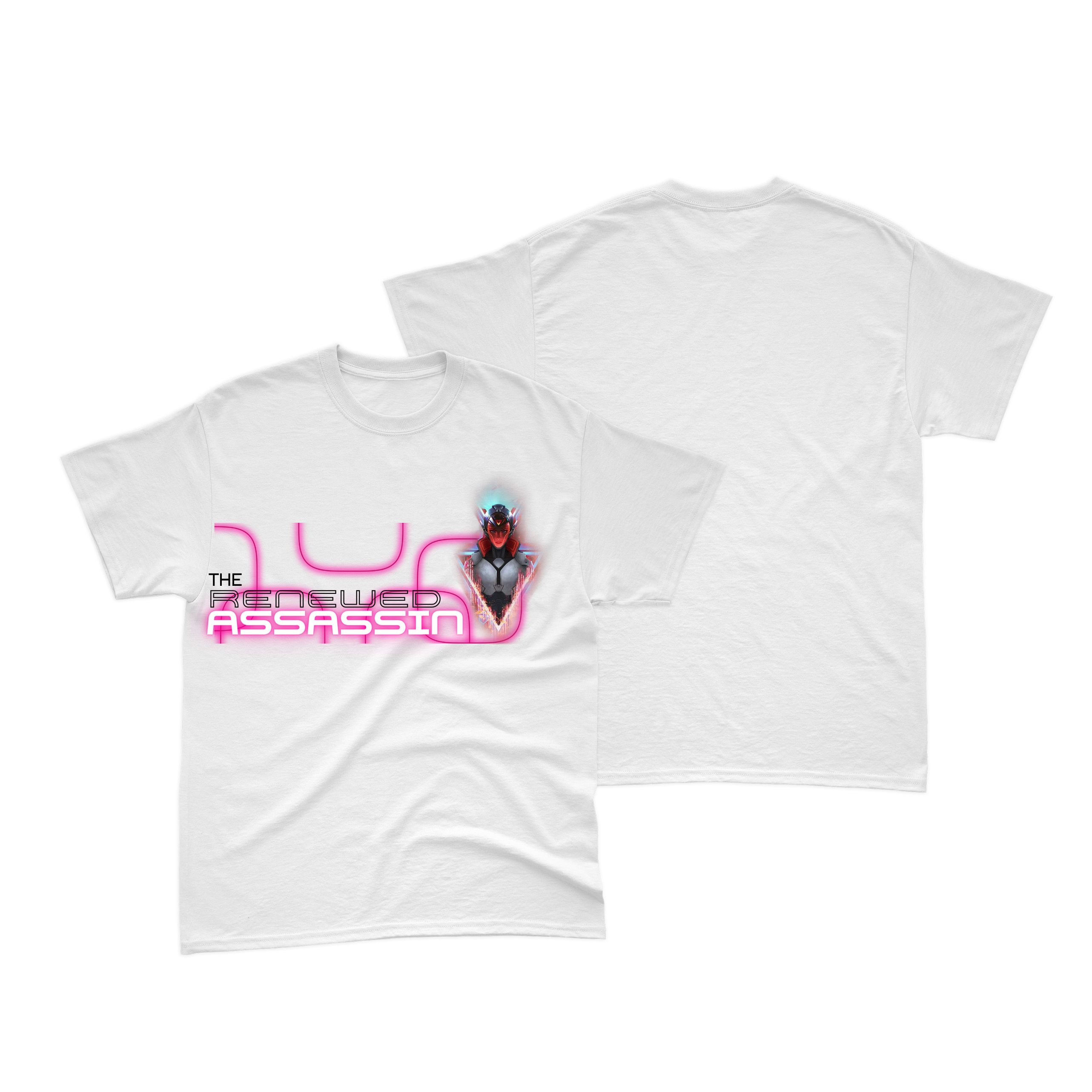 Camiseta Akali The Renewed Assassin Branca
