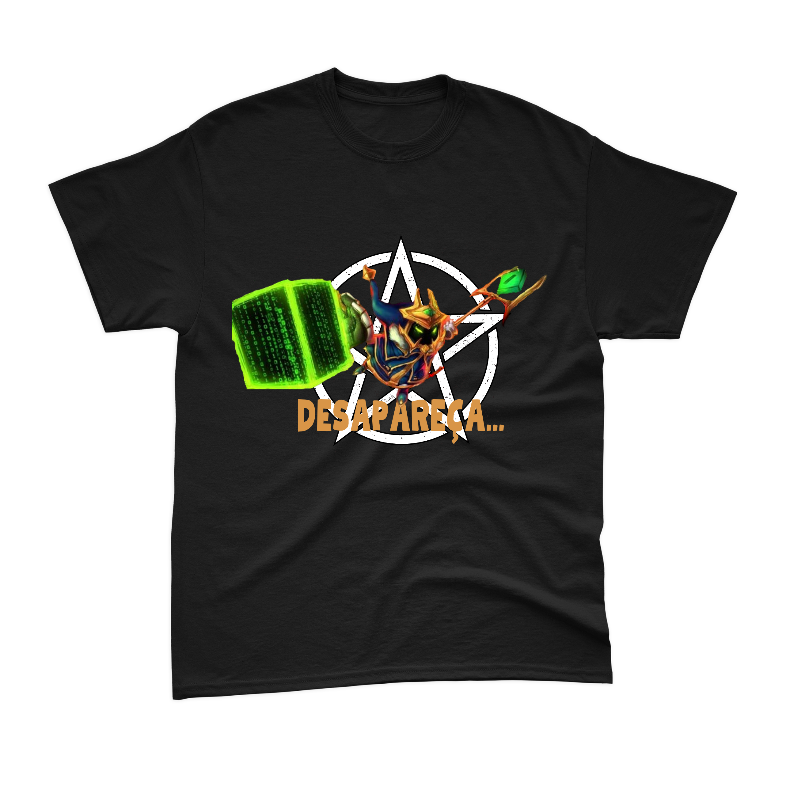 Camiseta Veigar Desapareça Preta