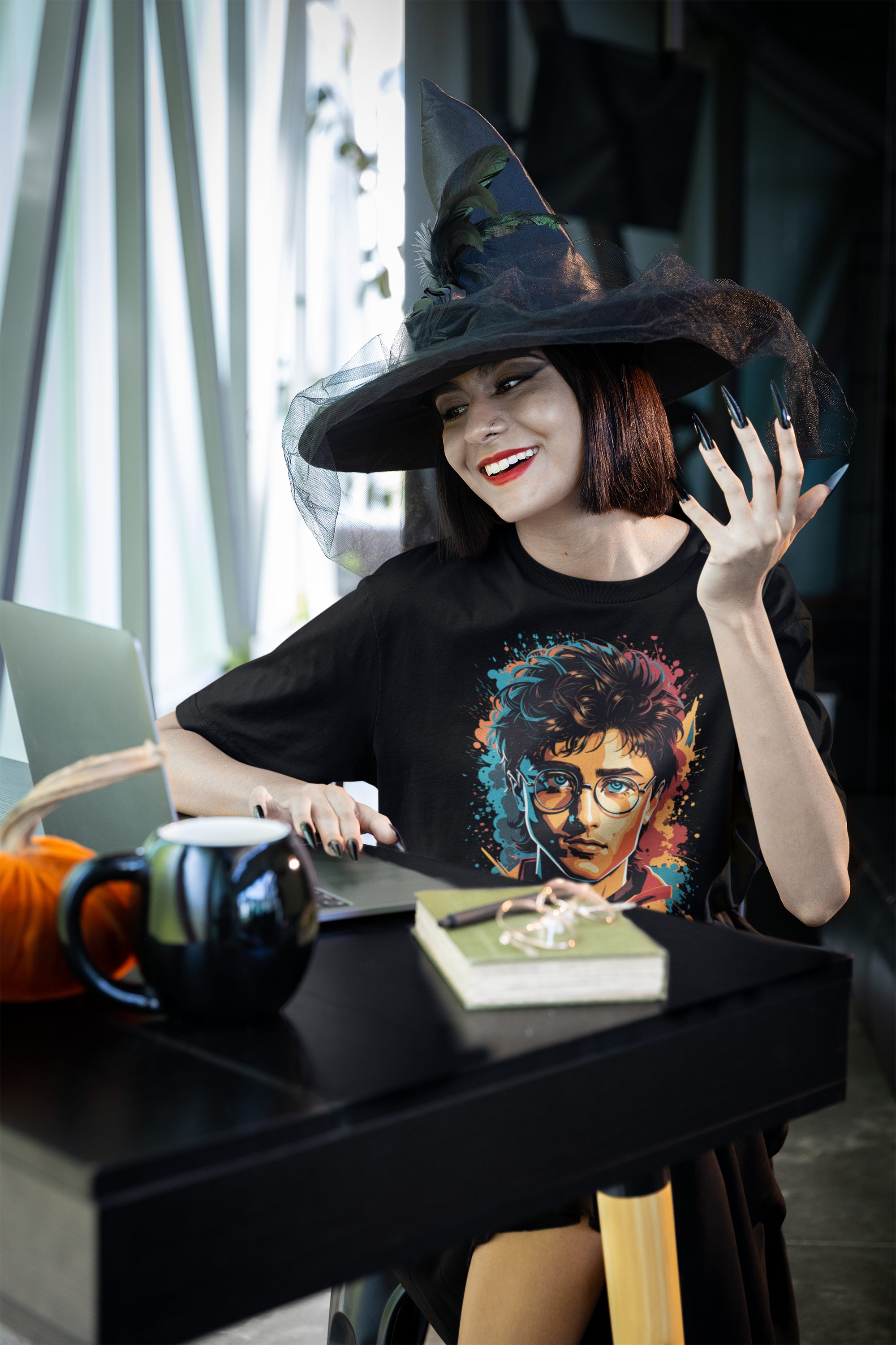 Nome do produto: Personagem - HP -QUALITY -  Fios penteados 30.1, Malha 100% Algodão.