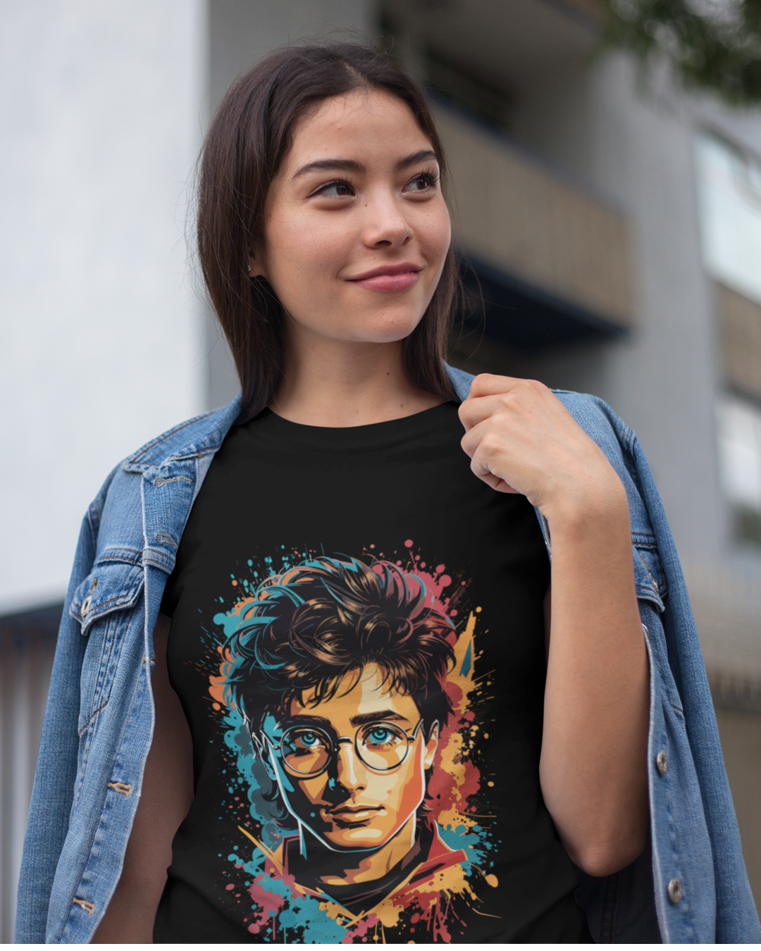 Personagem HP - Arte AI - Fio 24.1, 100% algodão