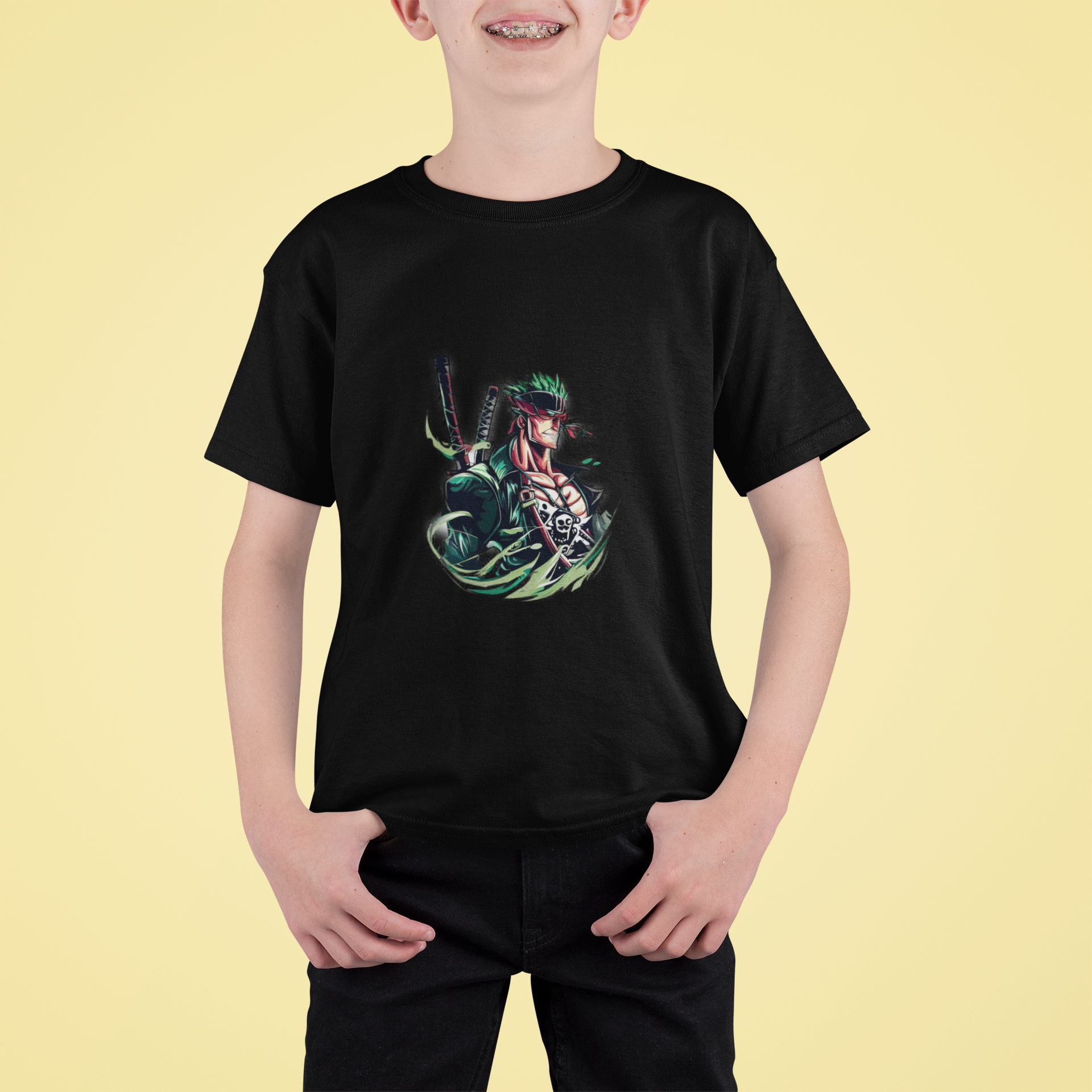 Camiseta  Zoro 10 a 14 anos 