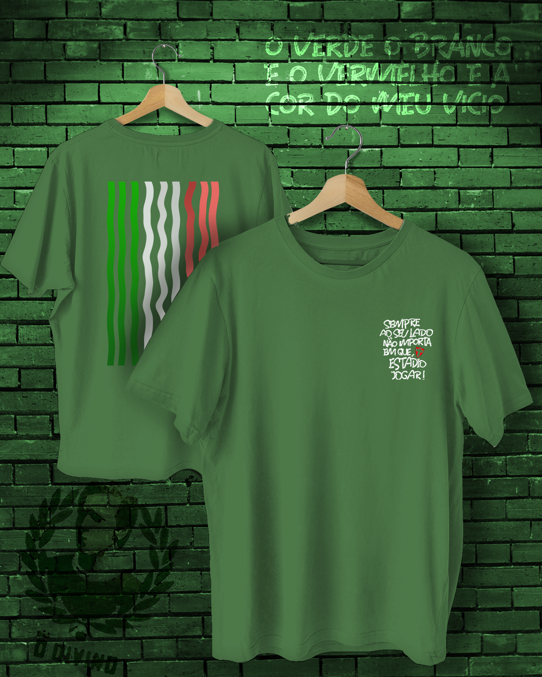 Camiseta Sempre ao seu lado 